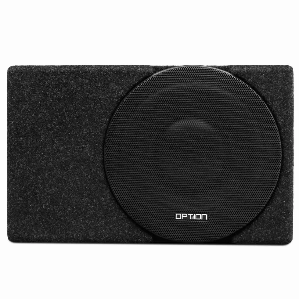 Option System dźwiękowy kompatybilny z Cupra Born (2. generacja, od roku produkcji 2024, standardowy system dźwiękowy) - 100% Plug & Play Kit z 6-kanałowym wzmacniaczem DSP i subwooferem Rock-4
