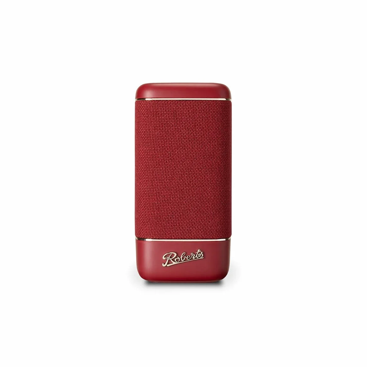 Roberts - Beacon 335 głośnik Bluetooth - przenośny, ładowalny, 15-godzinna żywotność baterii, dwa pasywne grzejniki basowe, wzmacniacz basowy, korektor, parowanie stereo - czerwona wnęka