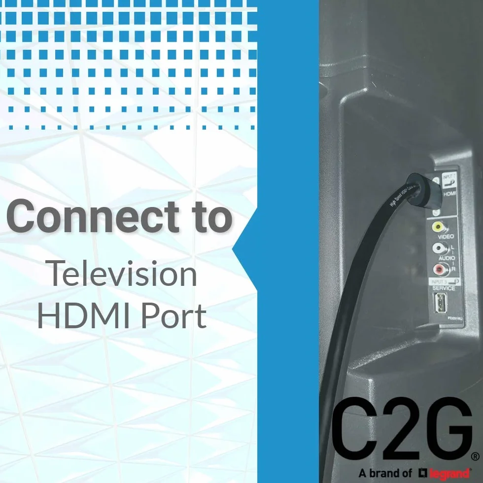 C2G Kabel HDMI, 4K, kabel HDMI o wysokiej prędkości, Ethernet, kabel HDMI w ścianie, CL2, 60 Hz, 49,2 stopy (15 metrów), czarny, przewody to Go 42527