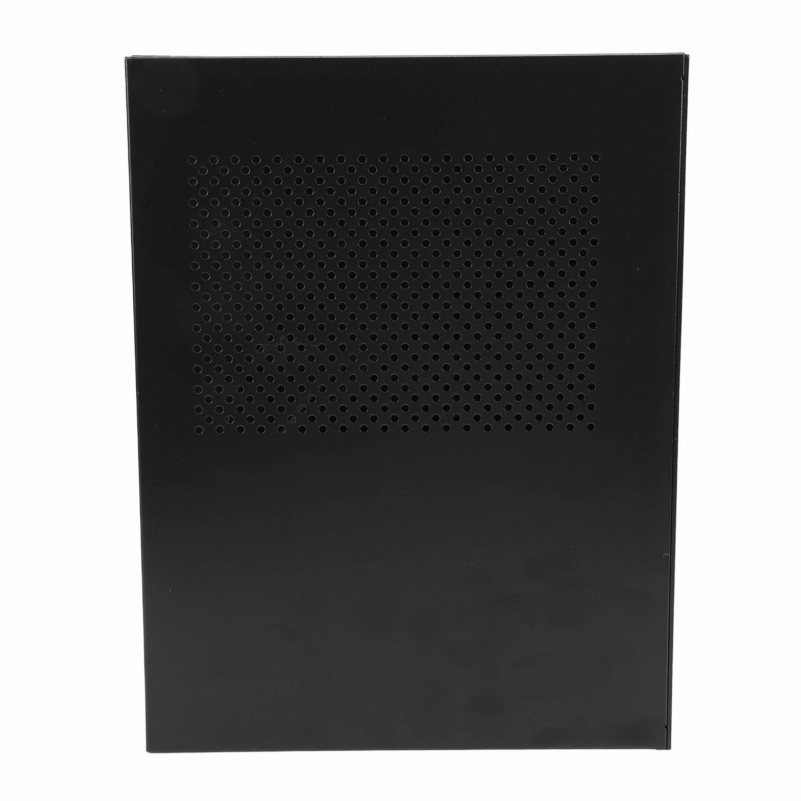Generic Obudowa Komputera ITX Profesjonalna, Kompaktowa Obudowa z Pełnej Płyty Stalowej na Akcesoria do Komputerów Stacjonarnych, Doskonałe Odprowadzanie Ciepła, Porty USB 3.0 i Obsługa Dysków SSD