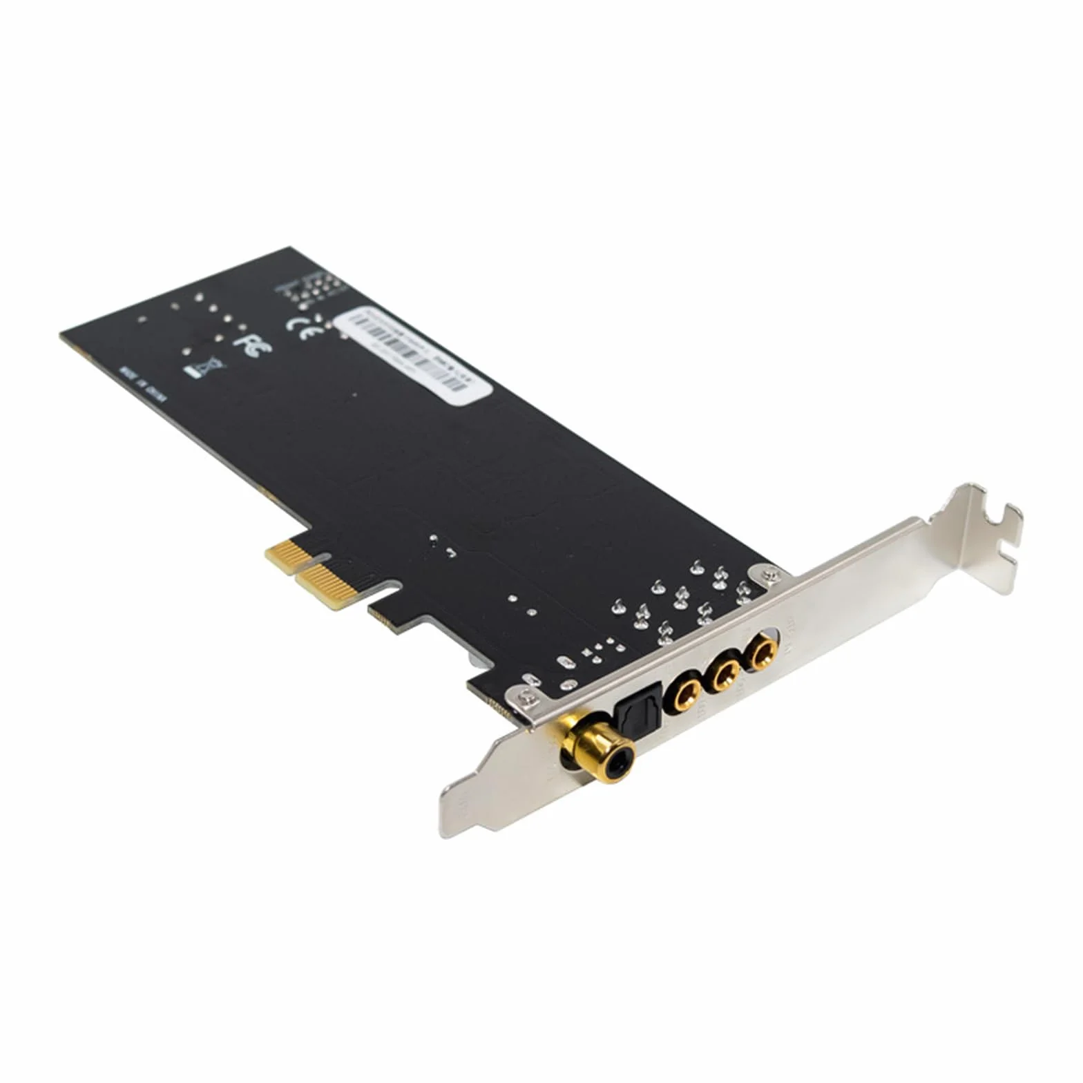 Karta dźwiękowa PCIE stereo wewnętrzny do PC ST113 SSS1700 chip adapter do kina domowego dźwięk kina domowego