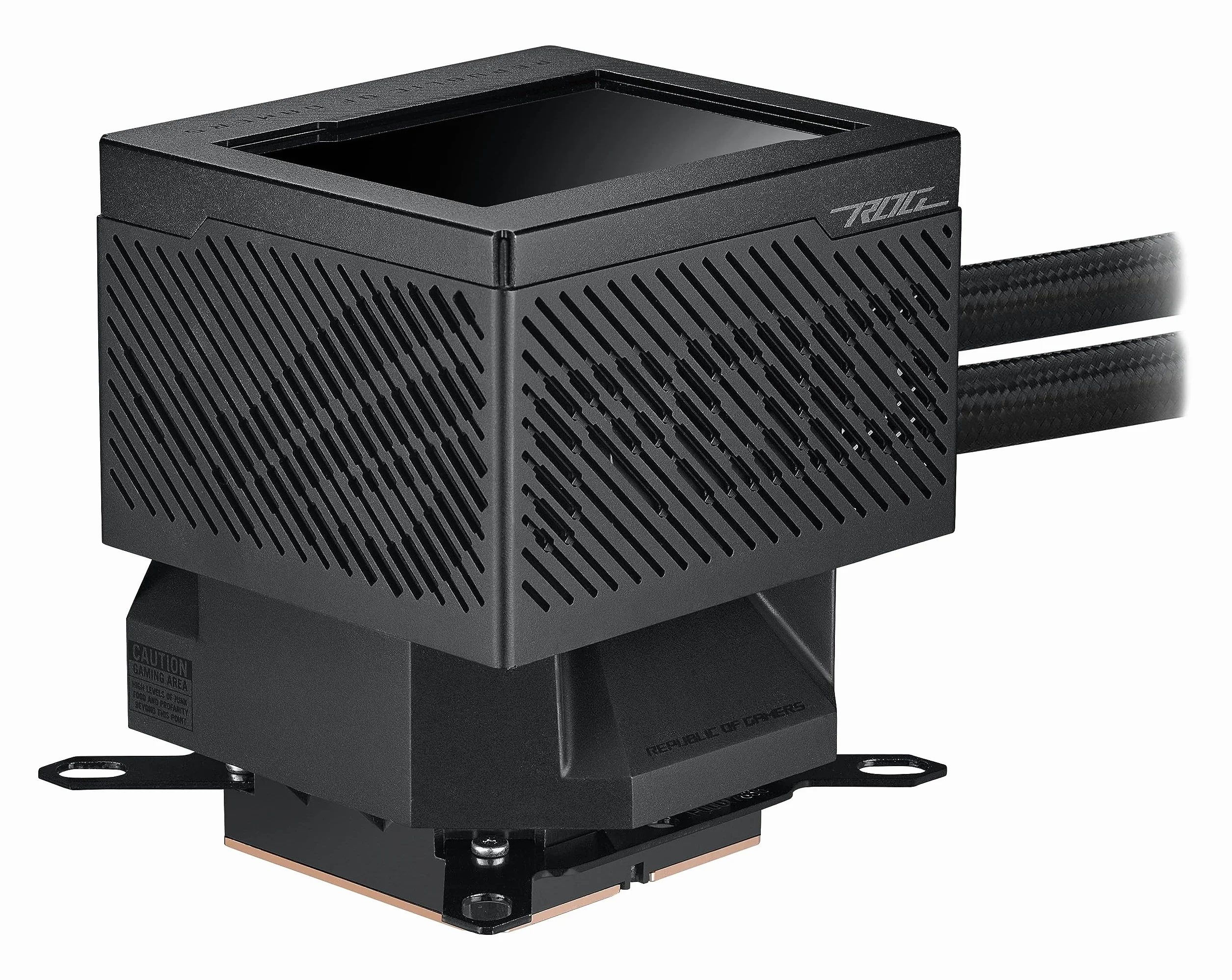 ASUS ROG Ryujin III 240 All-in-One płynny wentylator CPU (3,5 cala LCD, pompa Asetek 8. generacji, 2 x Noctua 2000 PWM wentylator chłodnicy 120 mm, czarny)