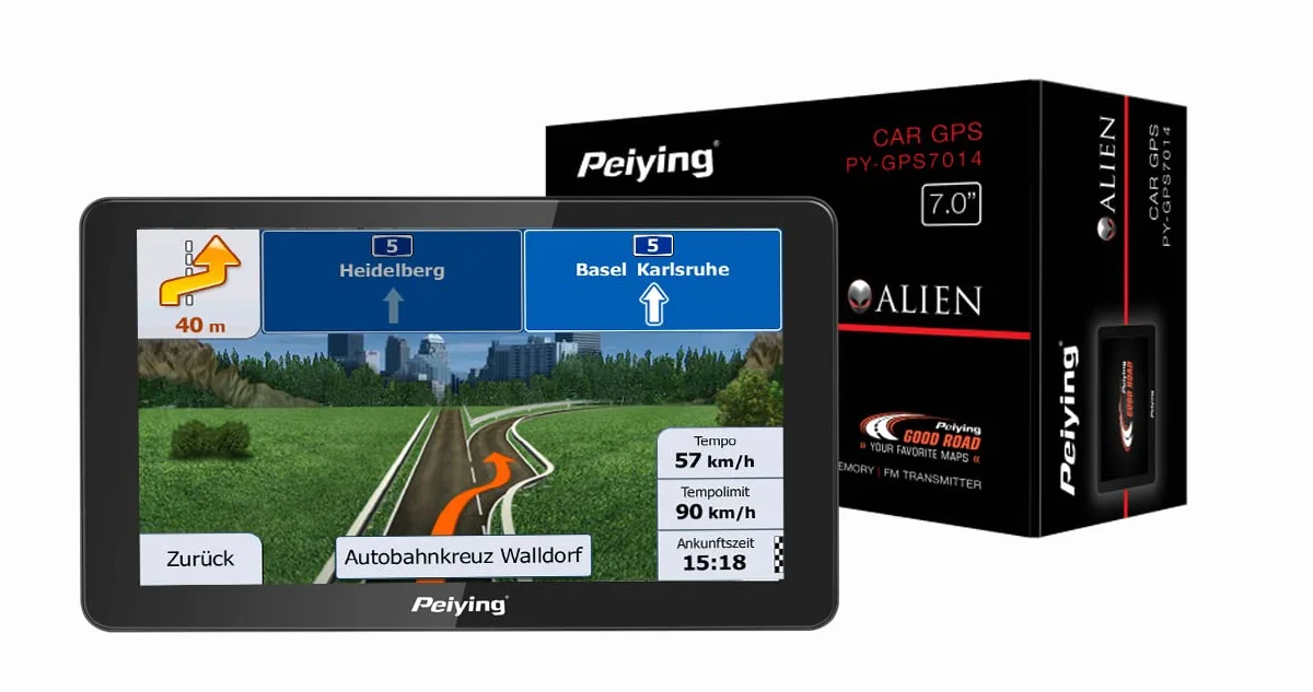 Nawigacja dla CIĘŻARÓWKI TIR iGO Primo GPS7014, Czarny
