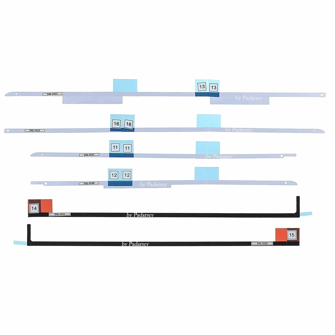 Zapasowa taśma klejąca do panelu LCD naklejka + koło otwierające zestaw narzędzi kompatybilny z iMac (68.6 cm, koniec 2012/2013/2014/15.) 2012-2019 A1419