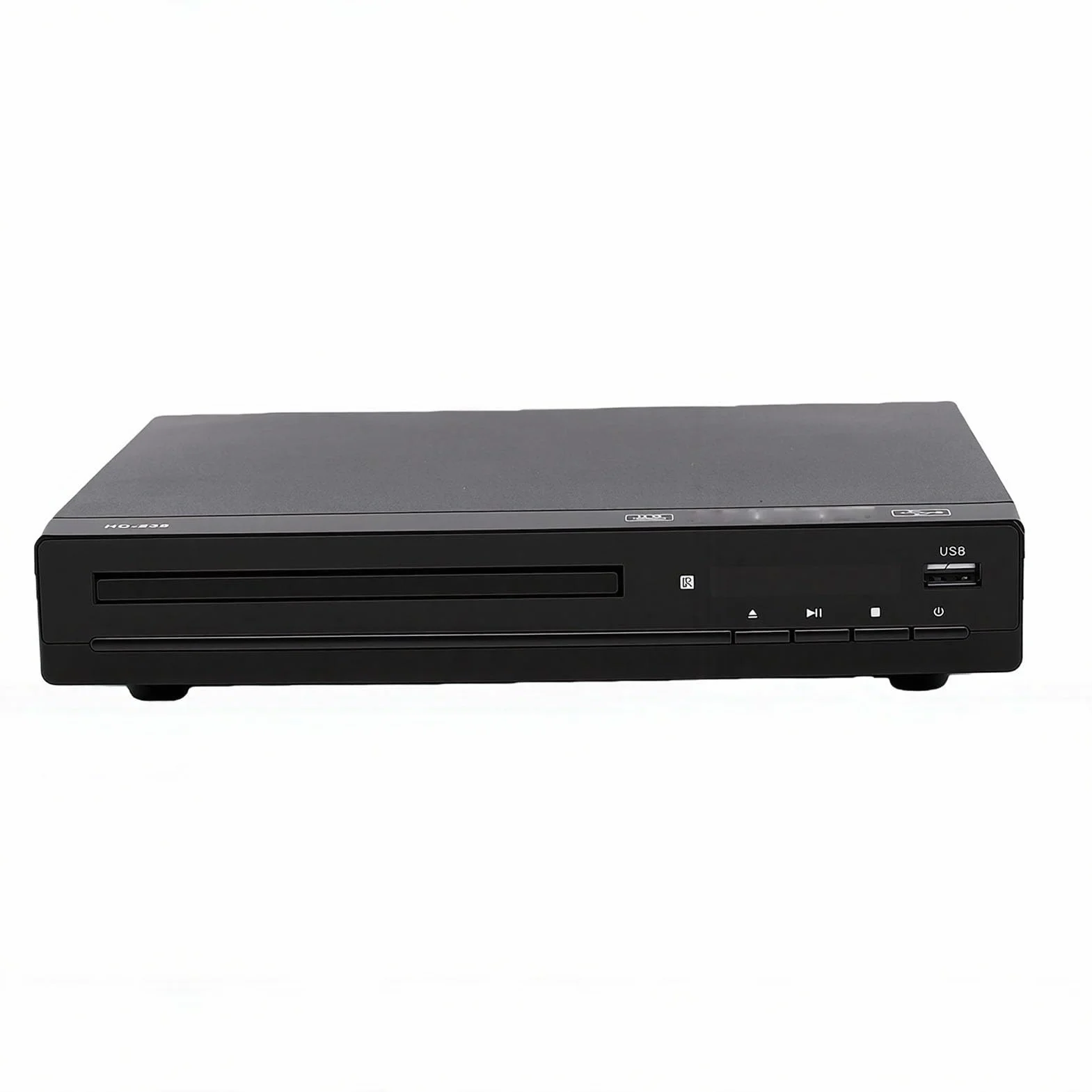 LICAEVEY Odtwarzacz DVD do Telewizora, Odtwarzacz DVD dla Wszystkich Regionów, Wyjście HDMI 1080P, Odtwarzanie MP3 Przez USB, Wyświetlacz LED, Pilot do Projektora Kina Domowego w Salonie (wtyczka UE)