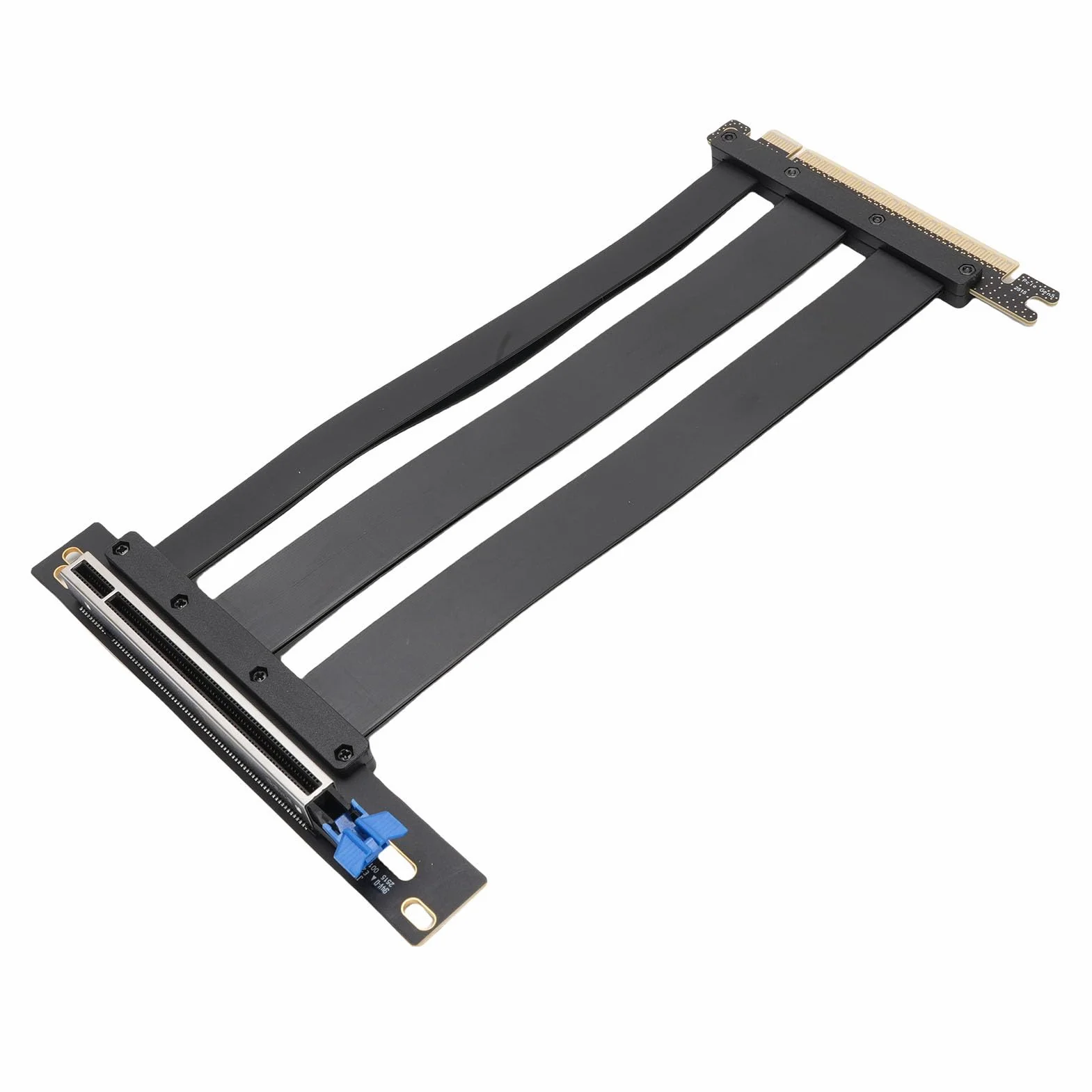 aqxreight Kabel Nośny Karty Graficznej PCIE 5.0, Przedłużacz 16X Gen 5 dla Kart Graficznych RTX 4090 i Nowej Generacji, przepustowość 128 GB/s, Płaska Konstrukcja z Ekranowaniem EMI dla Komputerów