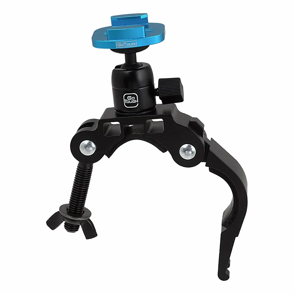 Fotodiox Pro GoTough duża rurka QR uchwyt na zacisk samochodowy do kamery GoPro HD Hero z klipsami szybkiego zwalniania