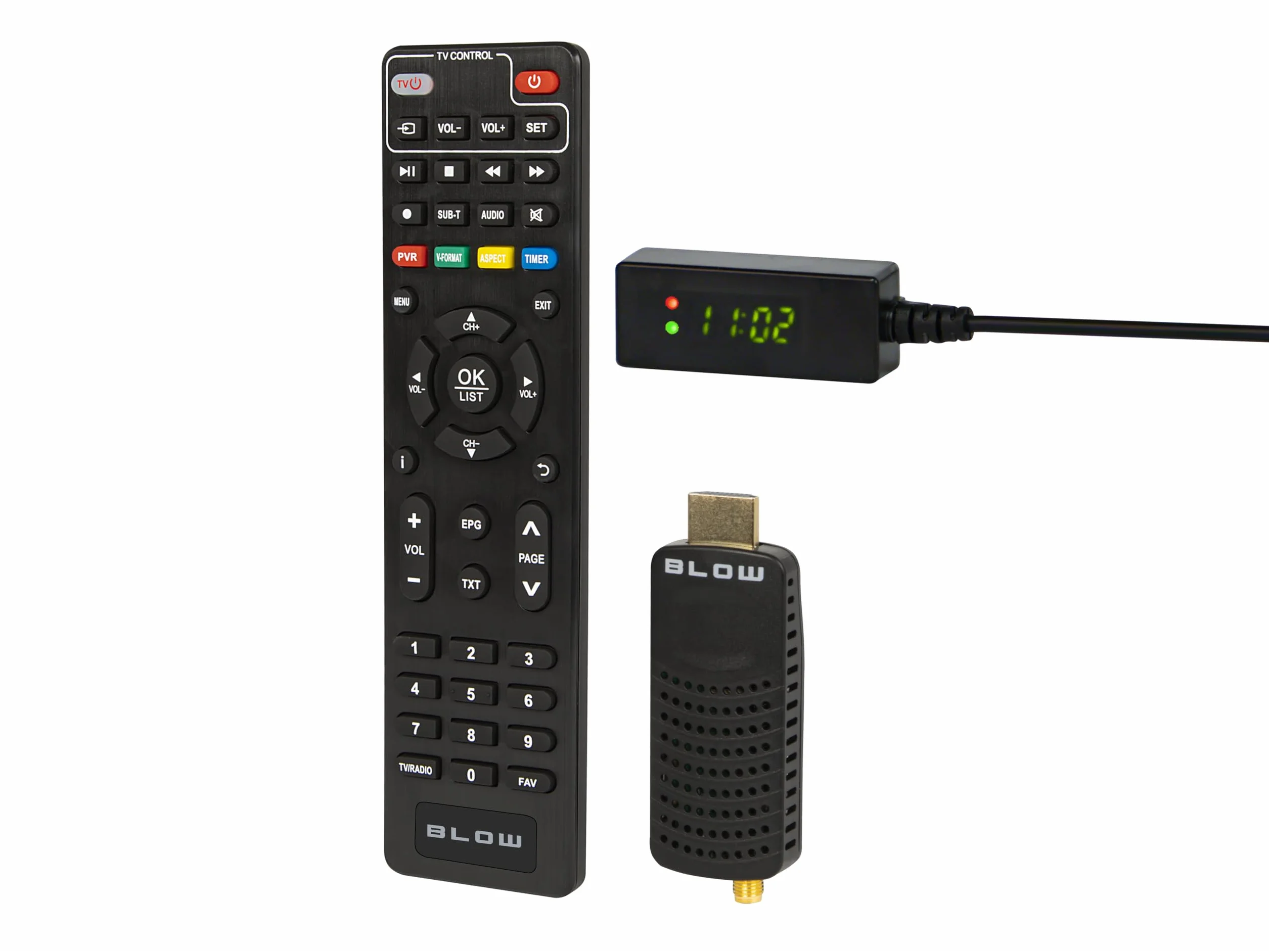 BLOW Tuner DVB-T2 7000FHD Mini H.265