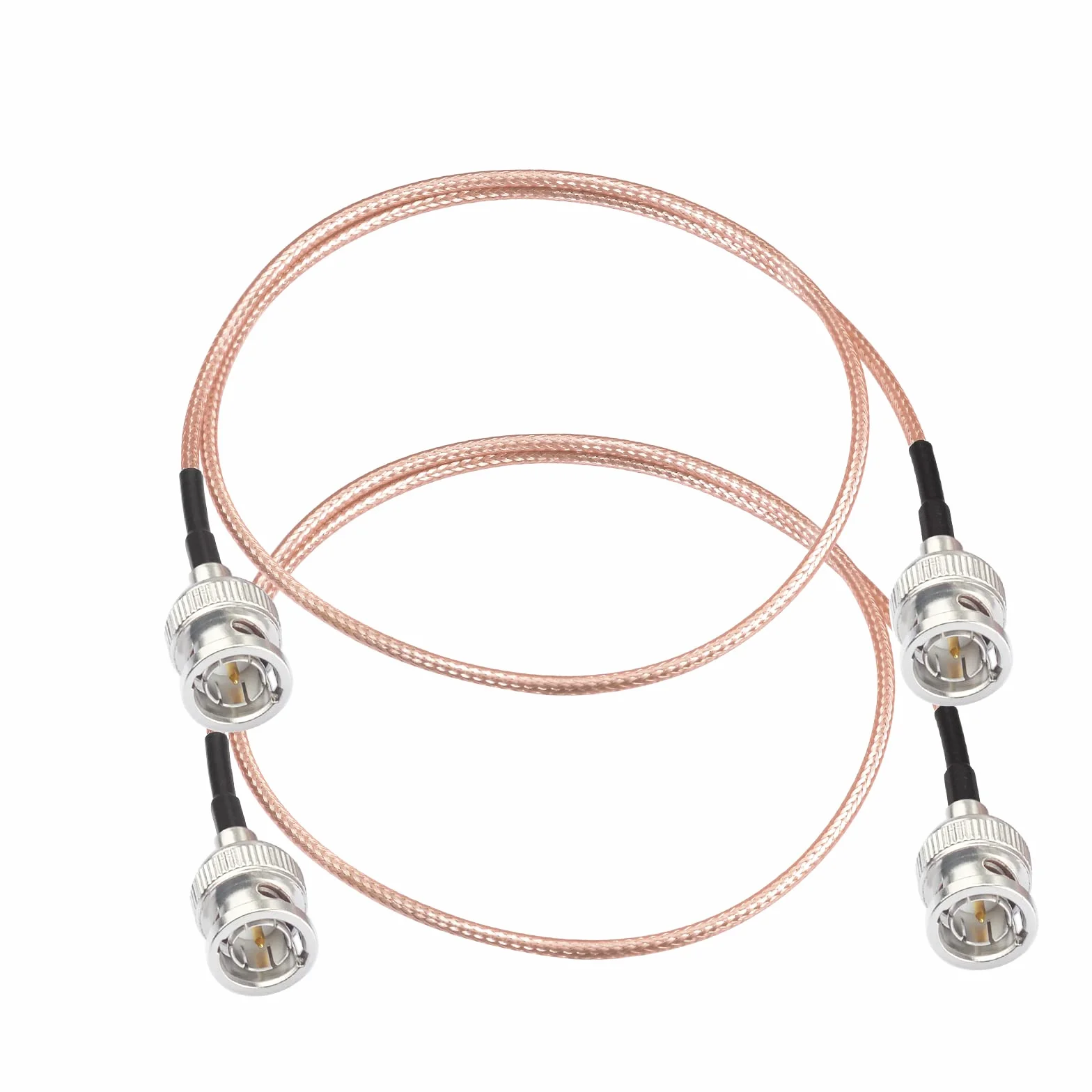 Superbat Kabel SDI 3G HD 50 cm RG179 BNC męski na męski 75 omów 2 sztuki