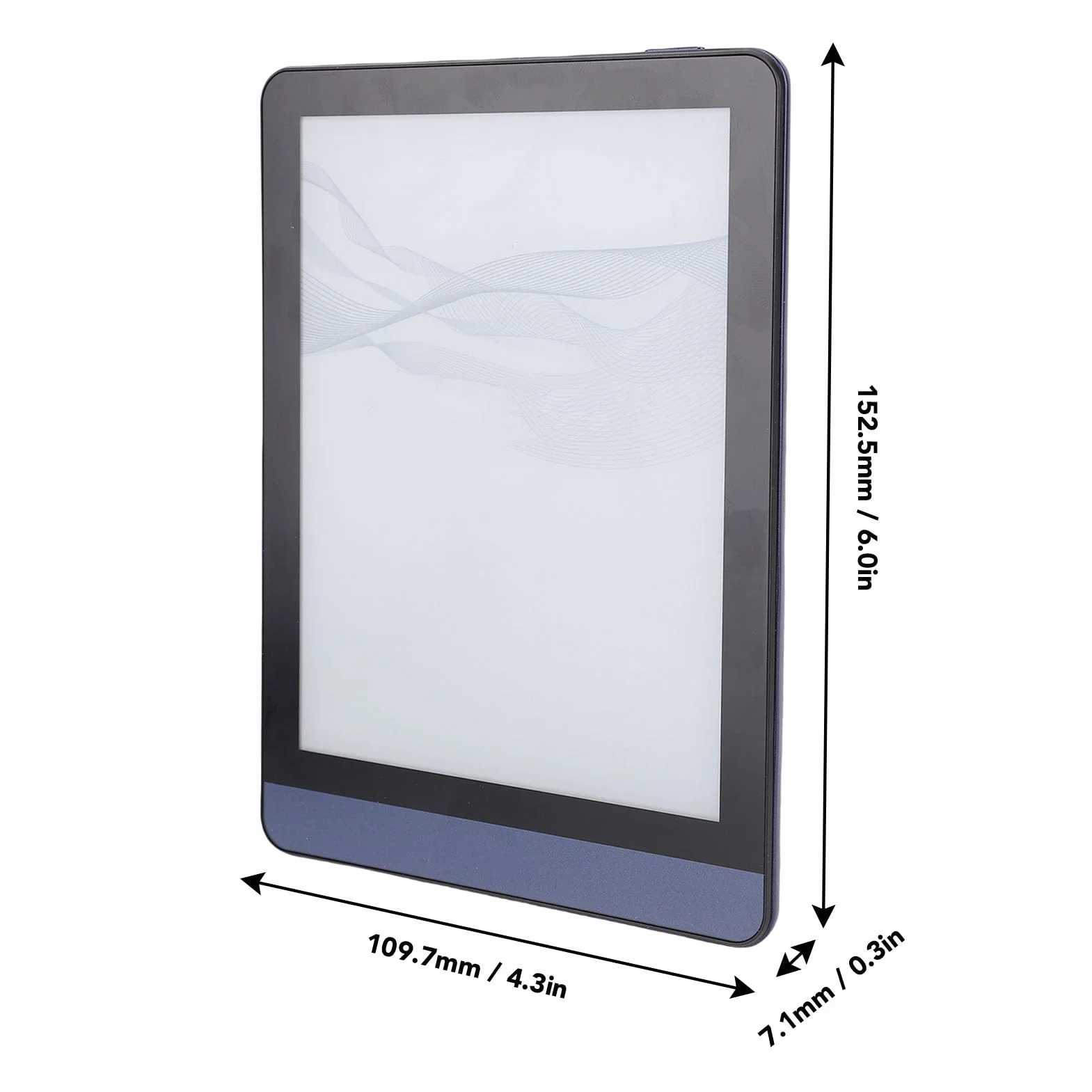 6 -calowy Czytnik Ebooków, 1448x1072 HD Touch Screen Portable Elektroniczny Czytnik Książek na Androida 11, 3GB RAM+32GB ROM, WiFi Bluetooth Glarefree E Readers dla Dzieci