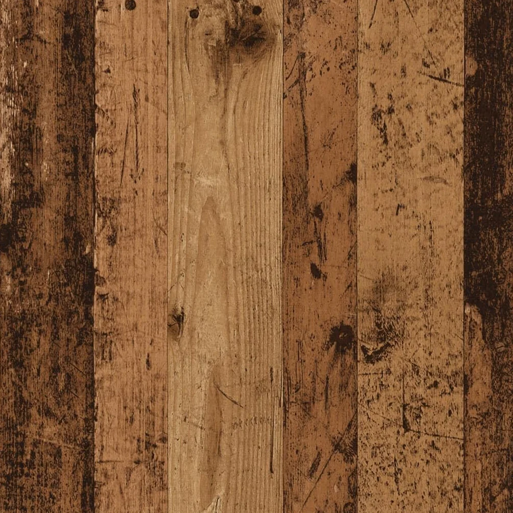 vidaXL Podstawki pod głośniki, 2 szt., stare drewno, 30x30x80 cm