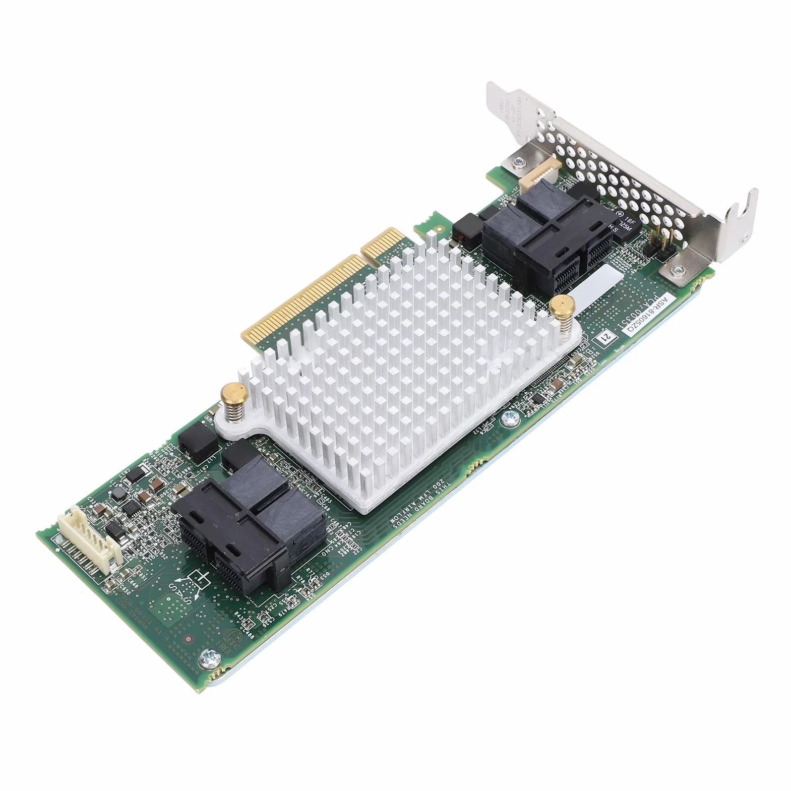 Karta ASR 81605ZQ 12 GB/s 1 GB Pamięci Podręcznej 16 Kanałów 256 urządzeń Pamięci Masowej Karta Kontrolera PCIe X8 Przesyłanie Danych w górę Macierzy SAS Macierzy PCIe X8 Kontroler