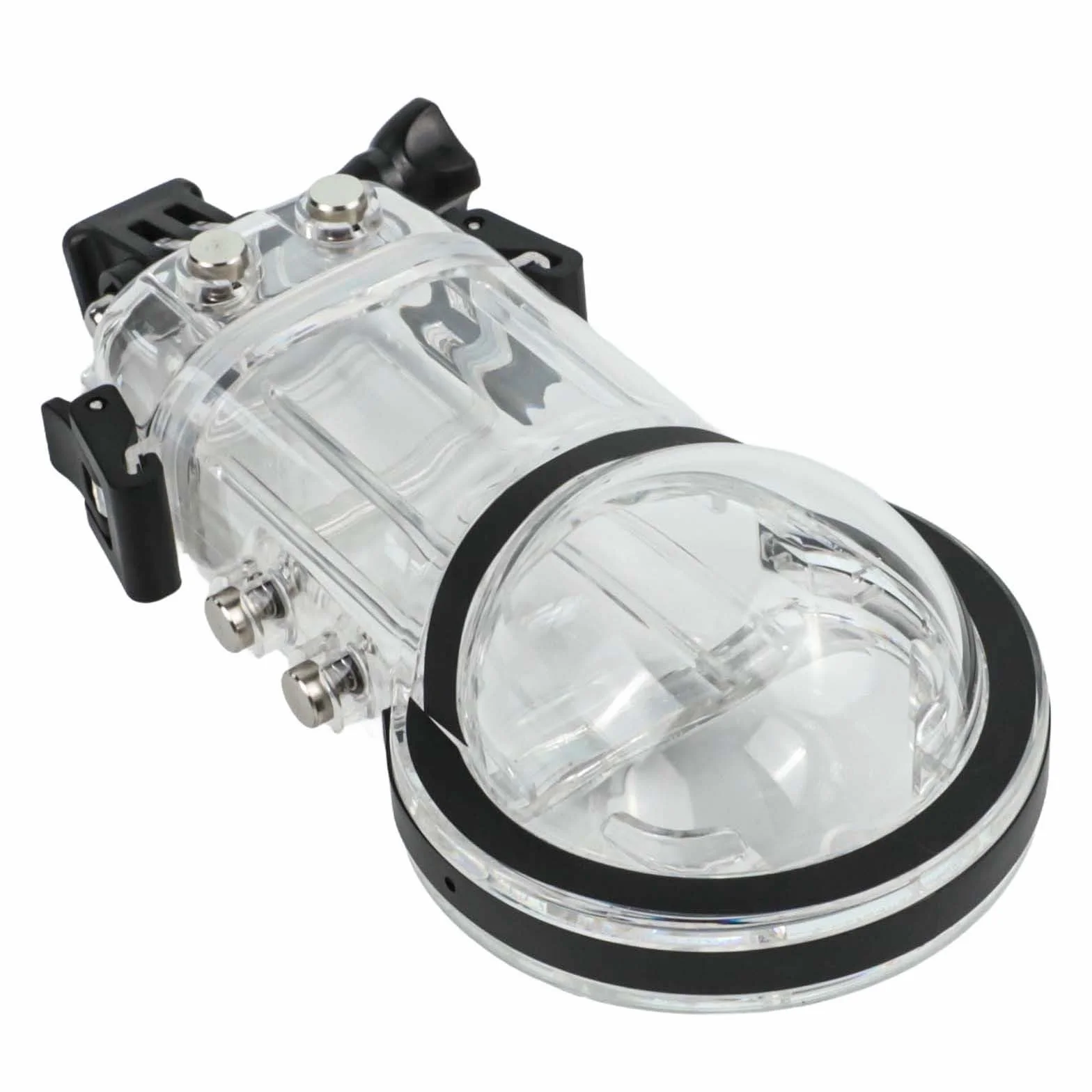 Wodoodporna obudowa do Insta360 X5 – obudowa nurkowa z uchwytem montażowym (przezroczysta powłoka PC, 173,5 x 92 x 88,3 mm) do ochrony kamery podwodnej