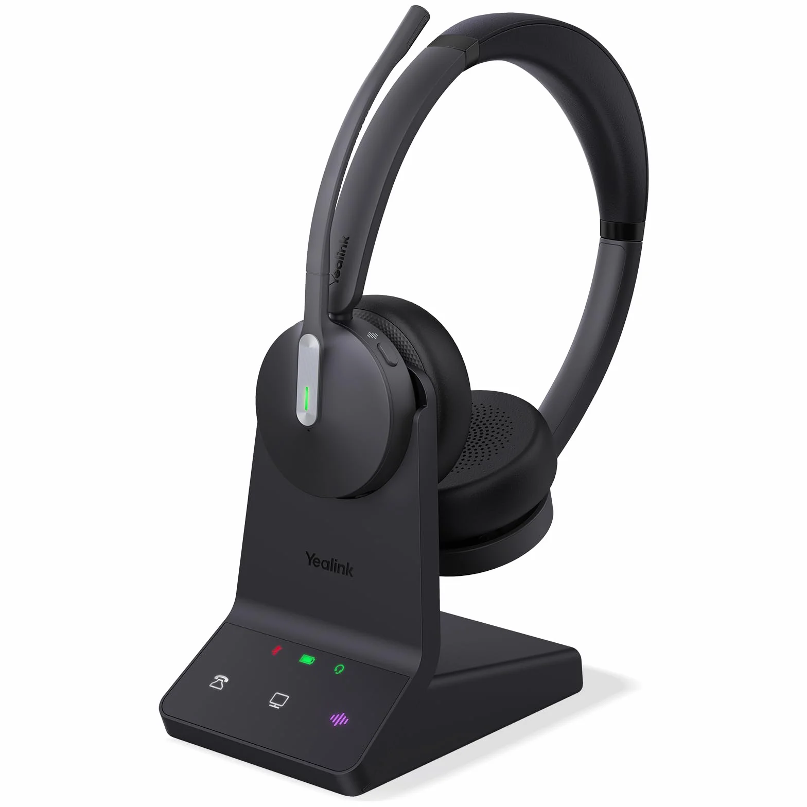 Yealink WH64 Dual UC-DECT zestaw słuchawkowy z bezprzewodowym mikrofonem i zoomem