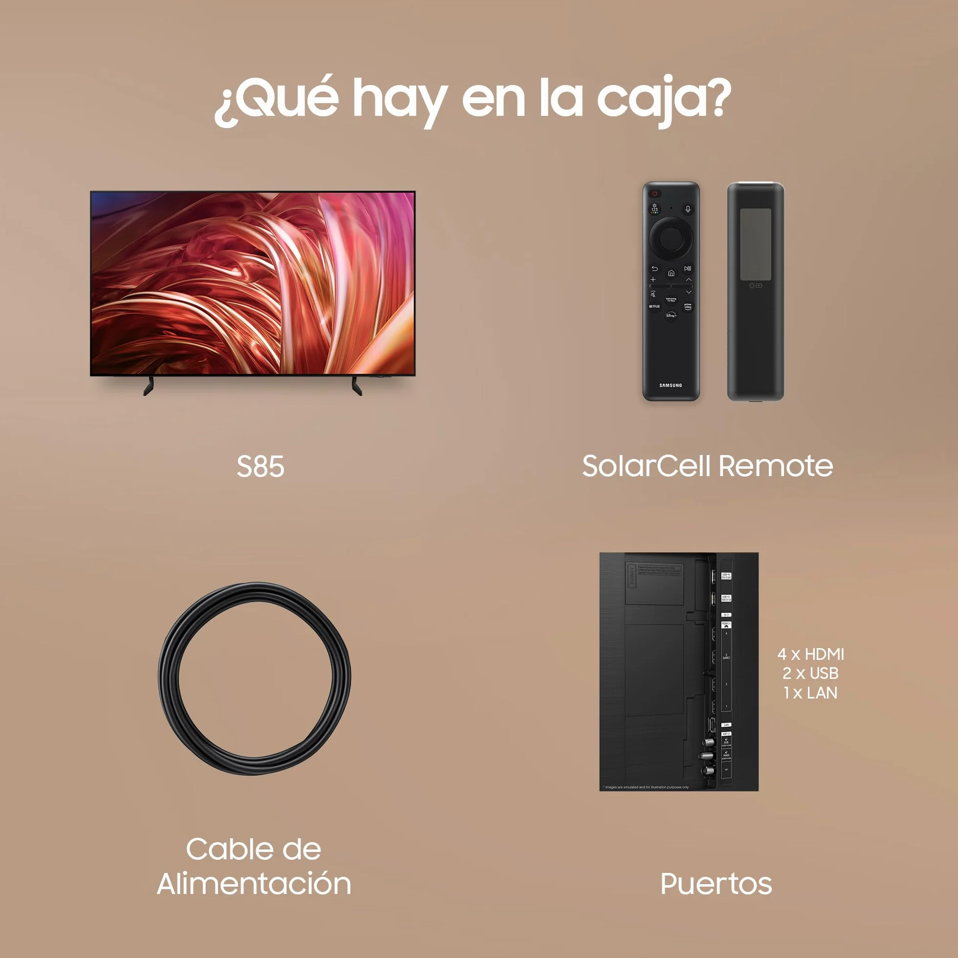 SAMSUNG Telewizor TQ65S85D 65" (65 cali), OLED 4K, Smart TV, 2024