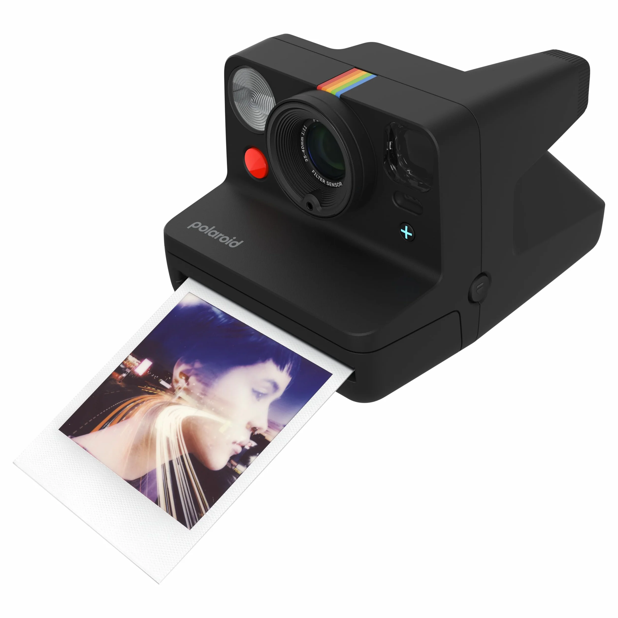 Polaroid - NOW+ Generacja 3 - Aparat natychmiastowy Bluetooth połączony - Czarny (9160)
