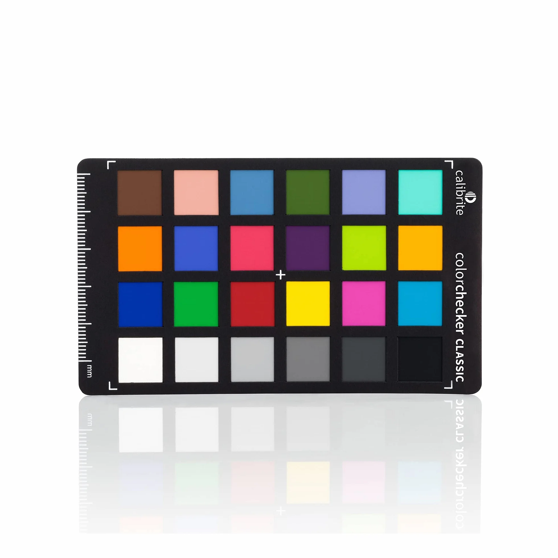 Calibrite ColorChecker Classic Mini: karta kolorów do edycji zdjęć i wideo, 6,35 x 10,9 cm, CCC-MINI, wielokolorowe próbki