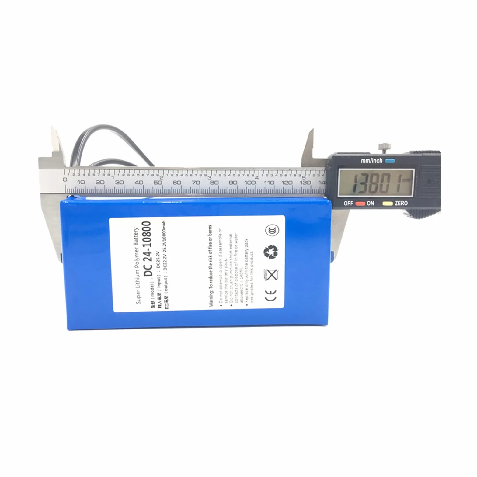 DC 24 V litowo-polimerowy akumulator litowo-jonowy 10800 mAh o dużej pojemności, pasuje do taśm LED, lamp górniczych, modeli samolotów, zabawka elektryczna z ładowarką