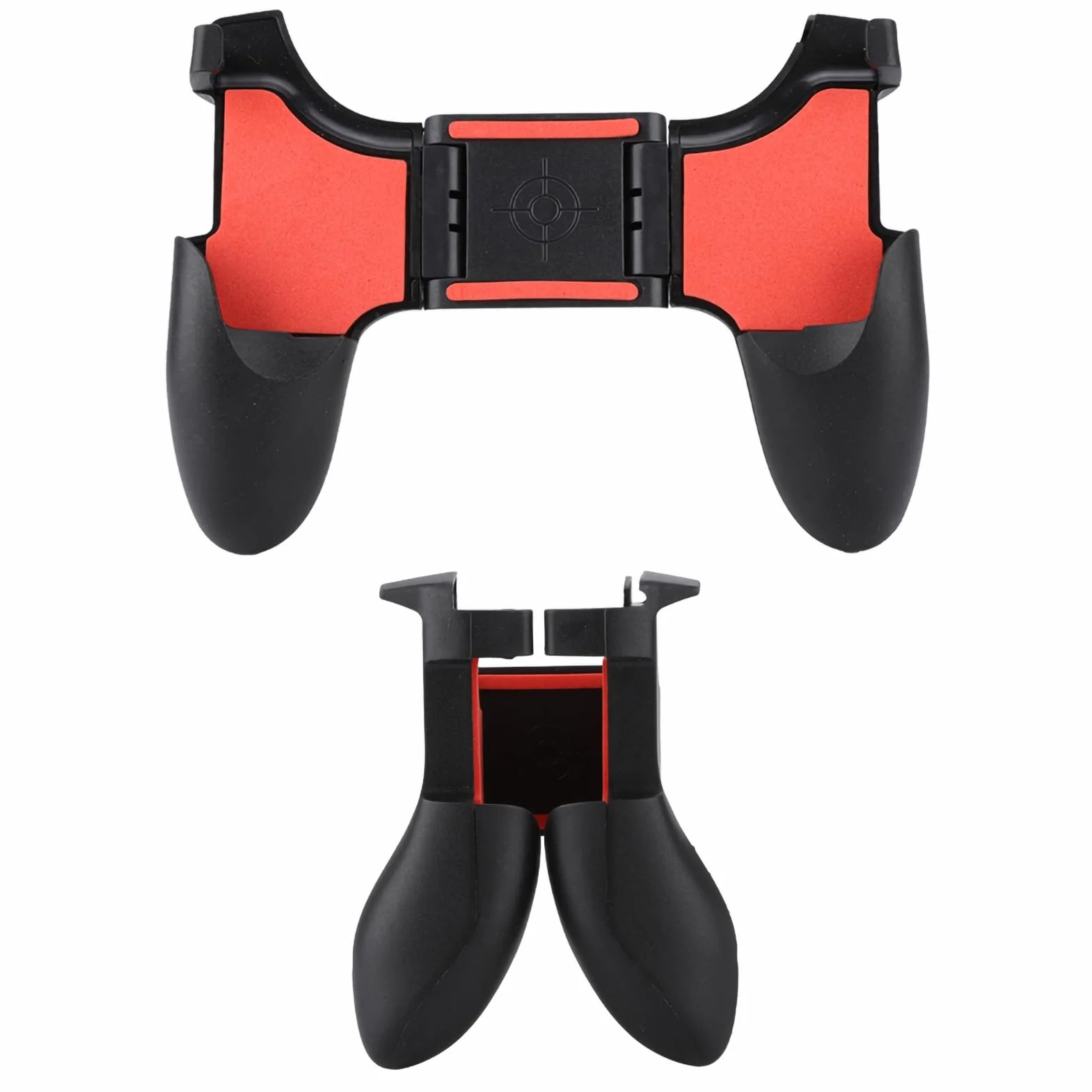 Hakeeta Przenośny uchwyt kontrolera Joystick PUBG, uniwersalny uchwyt joystick-game-joystick, składany, uchwyt kontrolera o ergonomicznym kształcie do smartfonów.