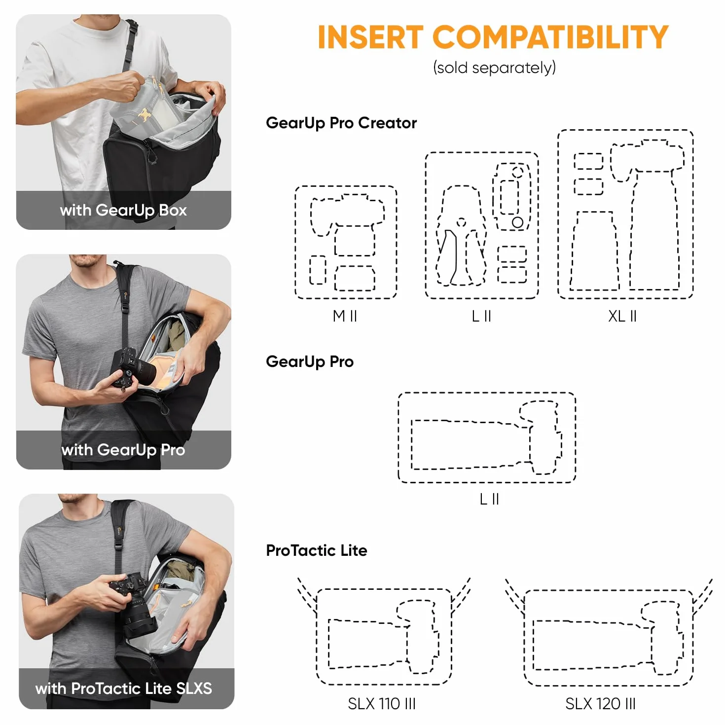 Lowepro ProTactic Lite BP 150 AW III plecak na laptopa, Top and Side Access, profesjonalna torba do aparatu, lustrzanka/druty/lustro, laptop Up to 14", pokrowiec przeciwdeszczowy, dla fotografów,