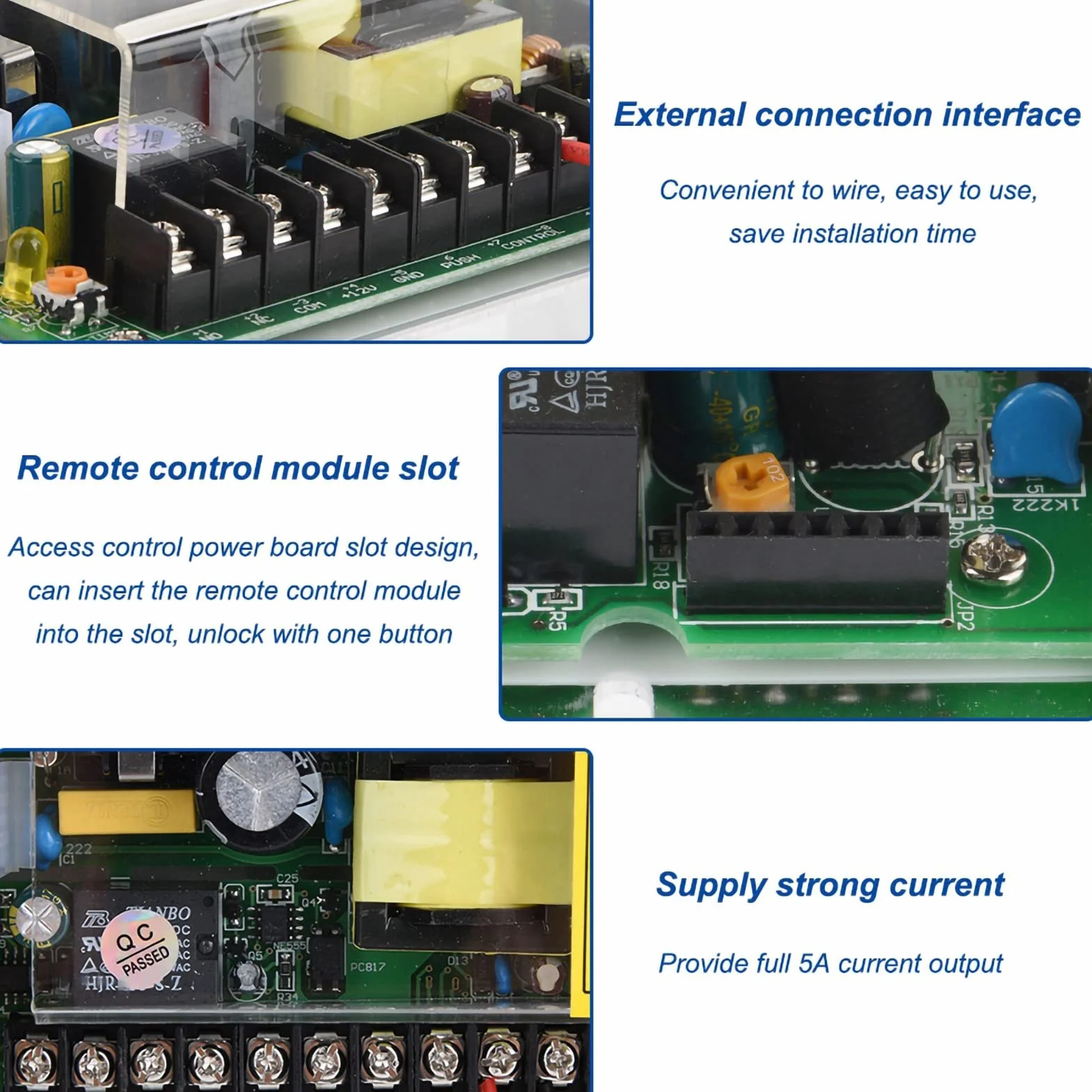 DC 12 V i 5 A AC 110-240 V Elektronika Użytkowa System Kontroli Dostępu do Drzwi Zasilanie Przełączające Zasilacz UPS