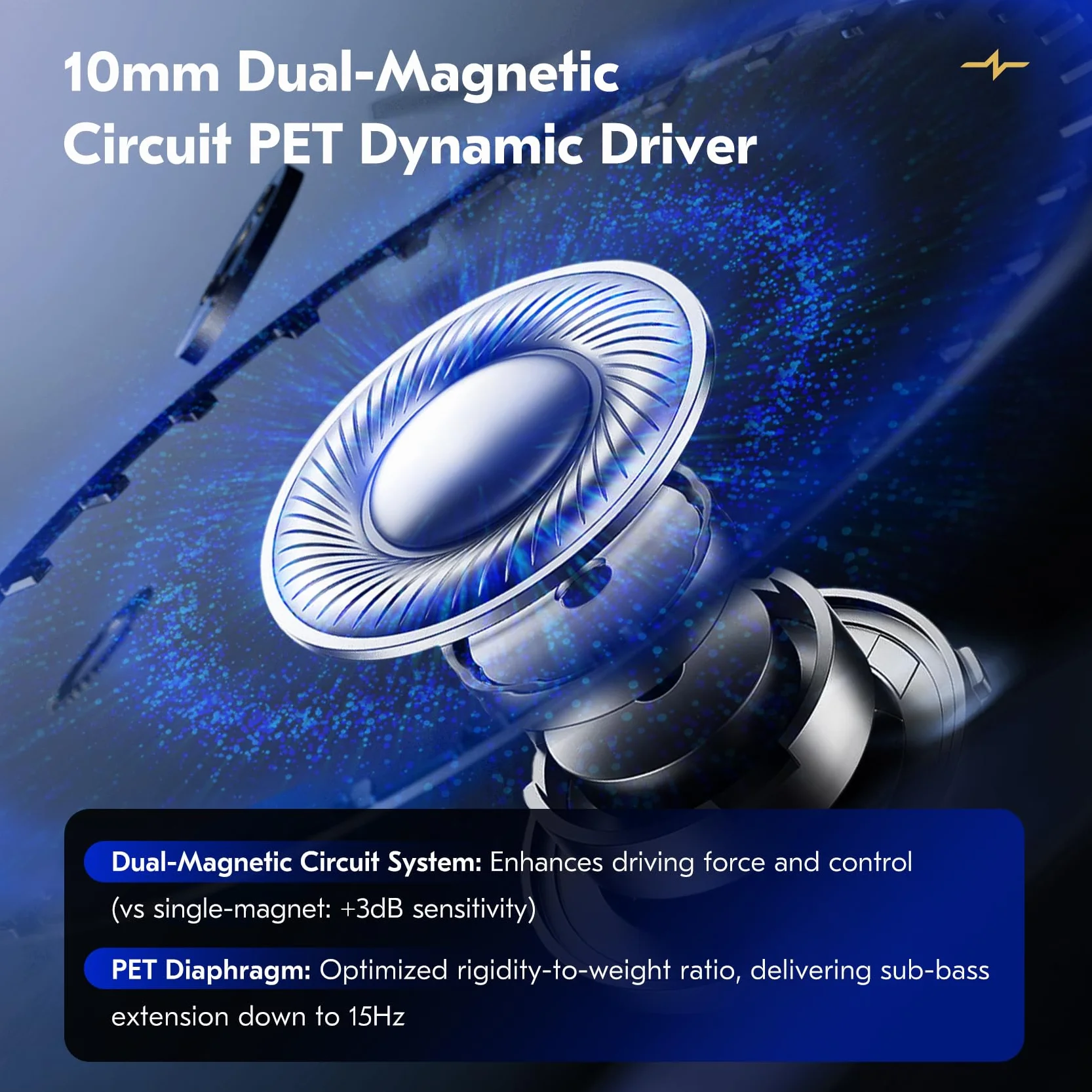 Yinyoo CCZ CZ10 IEMs Gaming with Mic 4BA+1DD in Ear Monitor HiFi przewodowe słuchawki douszne z 10 mm podwójnym magnesem PET Dynamic Driver Gaming Earbuds z odłączanym kablem 2-pinowym