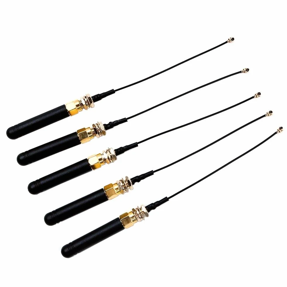 DollaTek U.FL IPX do SMA Złącze Antena 868-915MHz dla LoRa Board LoRa32u4 II WiFi LoRa32 - 5 szt