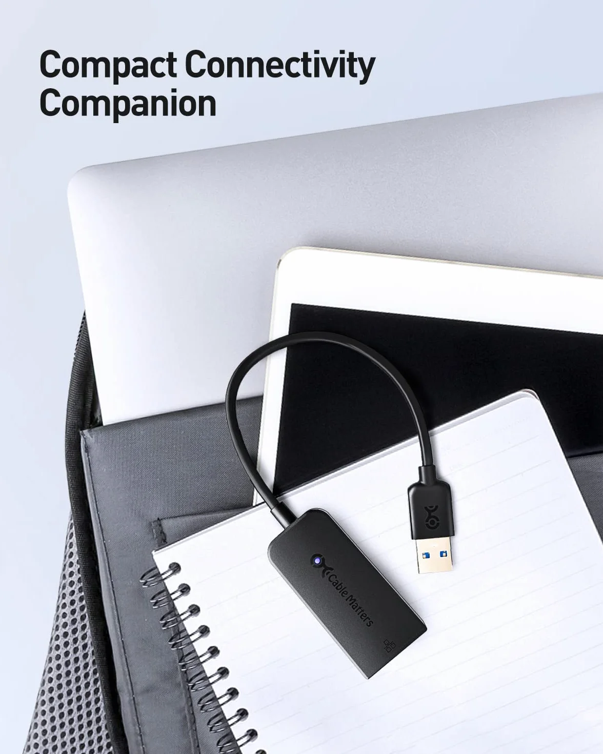 Cable Matters Adapter USB na Ethernet 3.0 10/100/1000 Mbps Czarny