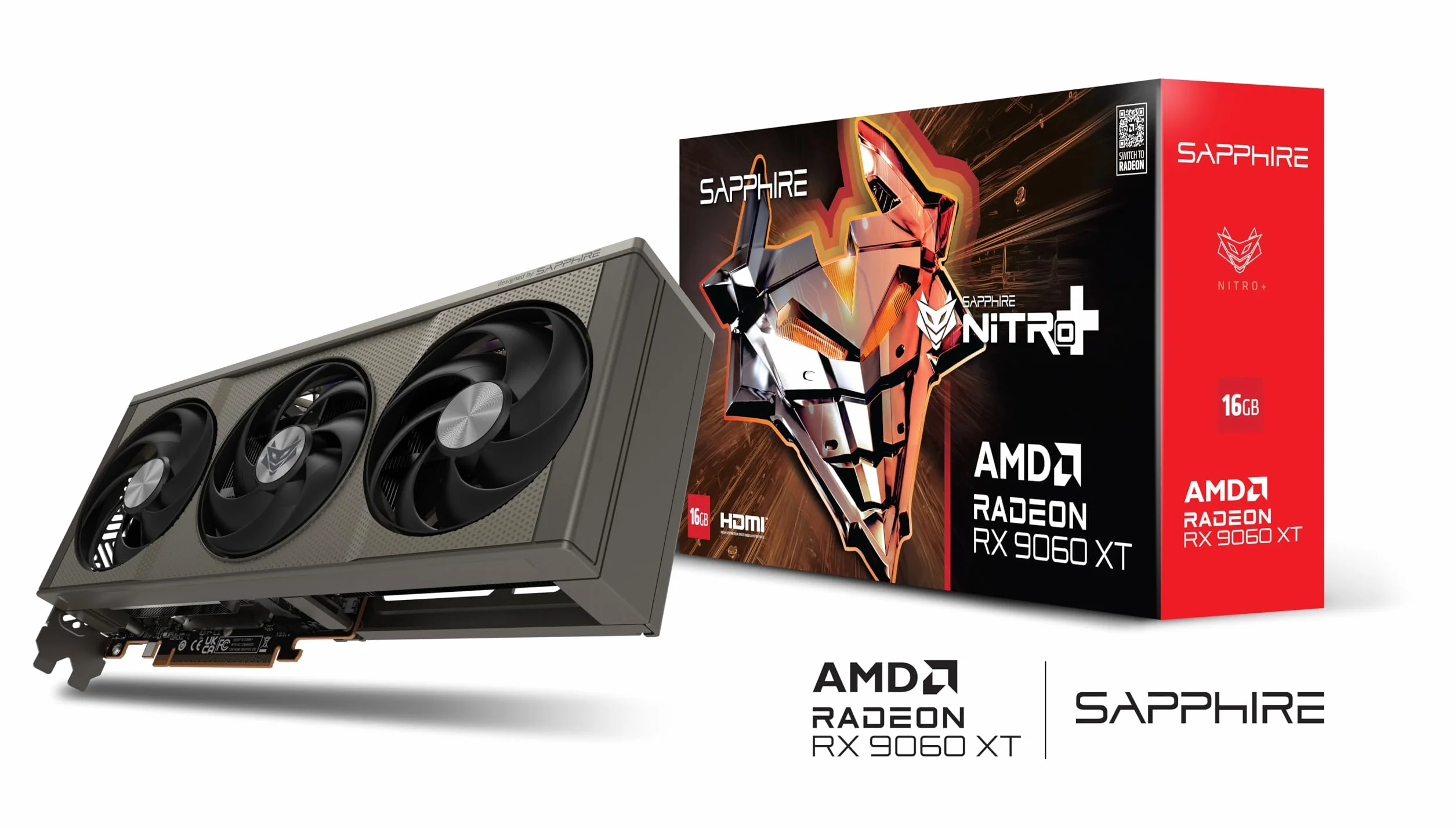 Sapphire NITRO+ Radeon RX 9060 XT karty graficzne