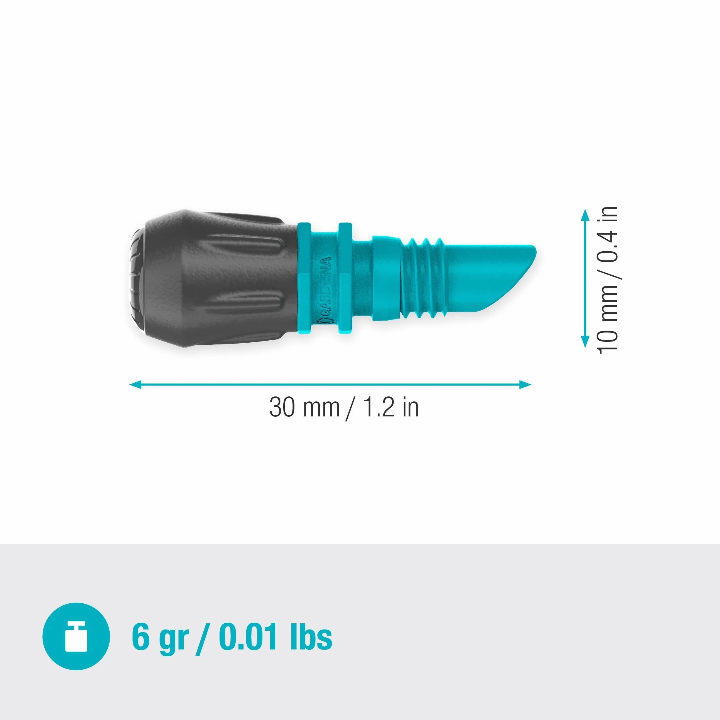 Gardena Micro-Drip dysza mgłowa rozpylająca 5 szt. 1 m² (13323-20)