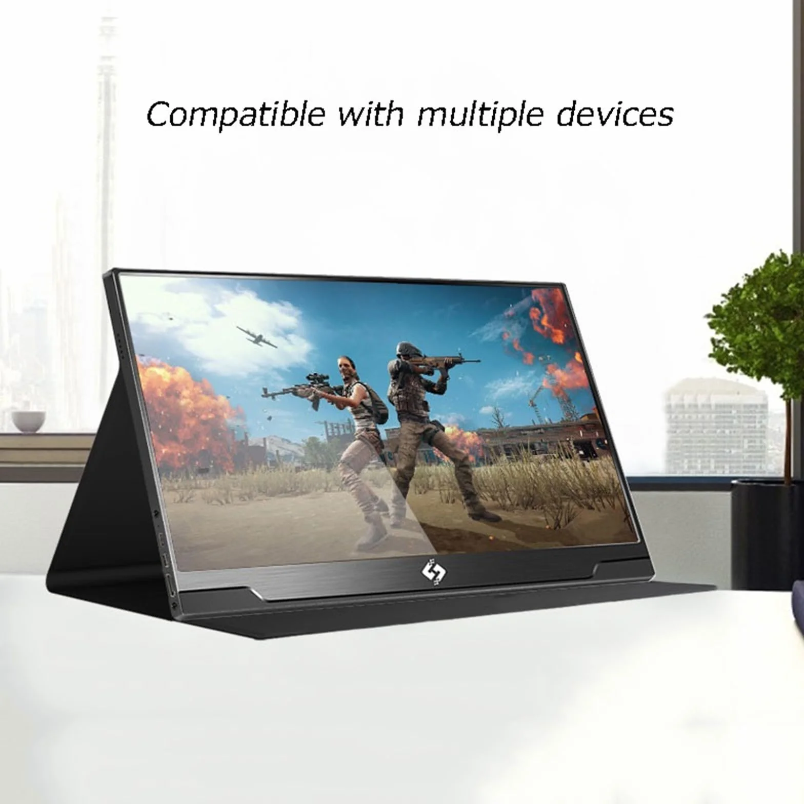 Ekran mobilny Ultracienki przenośny monitor 4K Zewnętrzny ekran HDMI Częstotliwość odświeżania 60 Hz IPS Ekran rozszerzenia laptopa Rozdzielczość 3840 * 2160