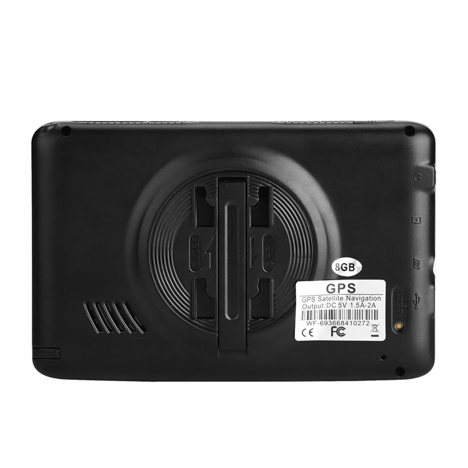 Ejoyous Urządzenia Nawigacyjne dla Samochodu, System Nawigacji GPS Universal 5 -calowy Ekran Dotykowy dla Ciężarówki Samochodowej 256 MB 8GB MP3 FM Europejska Karta 1