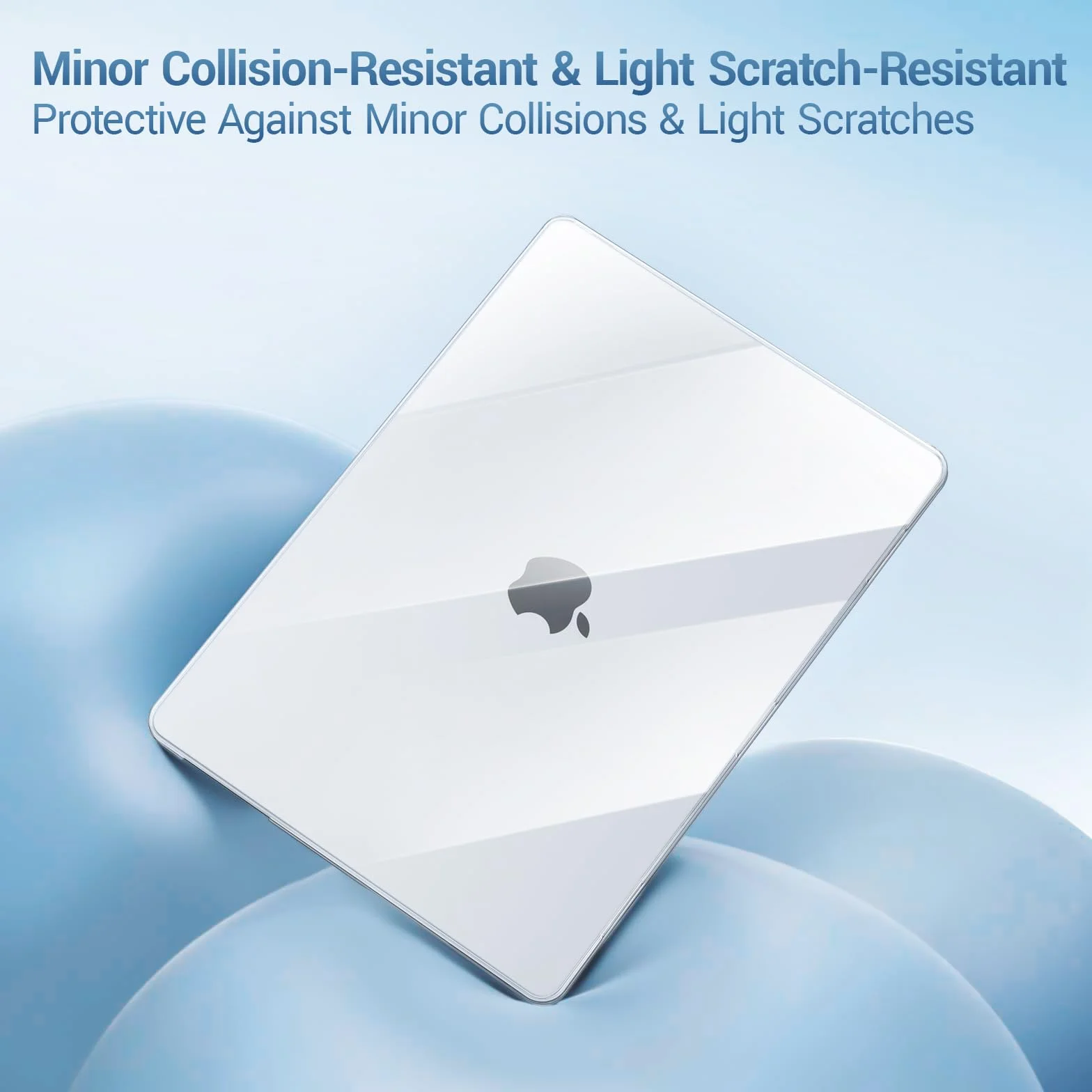MOSISO Etui kompatybilne z MacBook Neo 13", pokrowiec A3404 2026, z chipem A18 Pro, wyświetlaczem Liquid Retina Case, klawiaturą i klawiaturą, przezroczyste