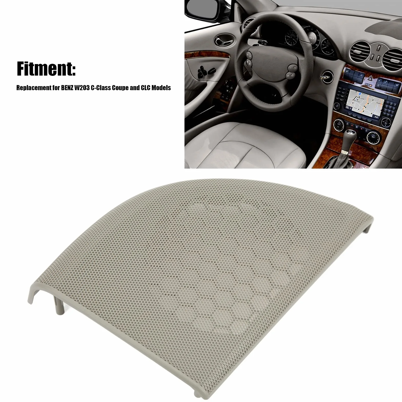Osłona Głośnika Słupkowego Lewy do Mercedes W203 A20372703887E94