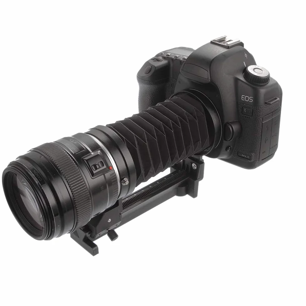 Macro Lens Extension Bellows Focusing Focus Rail Slider do Nikon D7500 D850 D7200 D5100 D3200 D7000 D90 D7100 D800 D5200 Camera