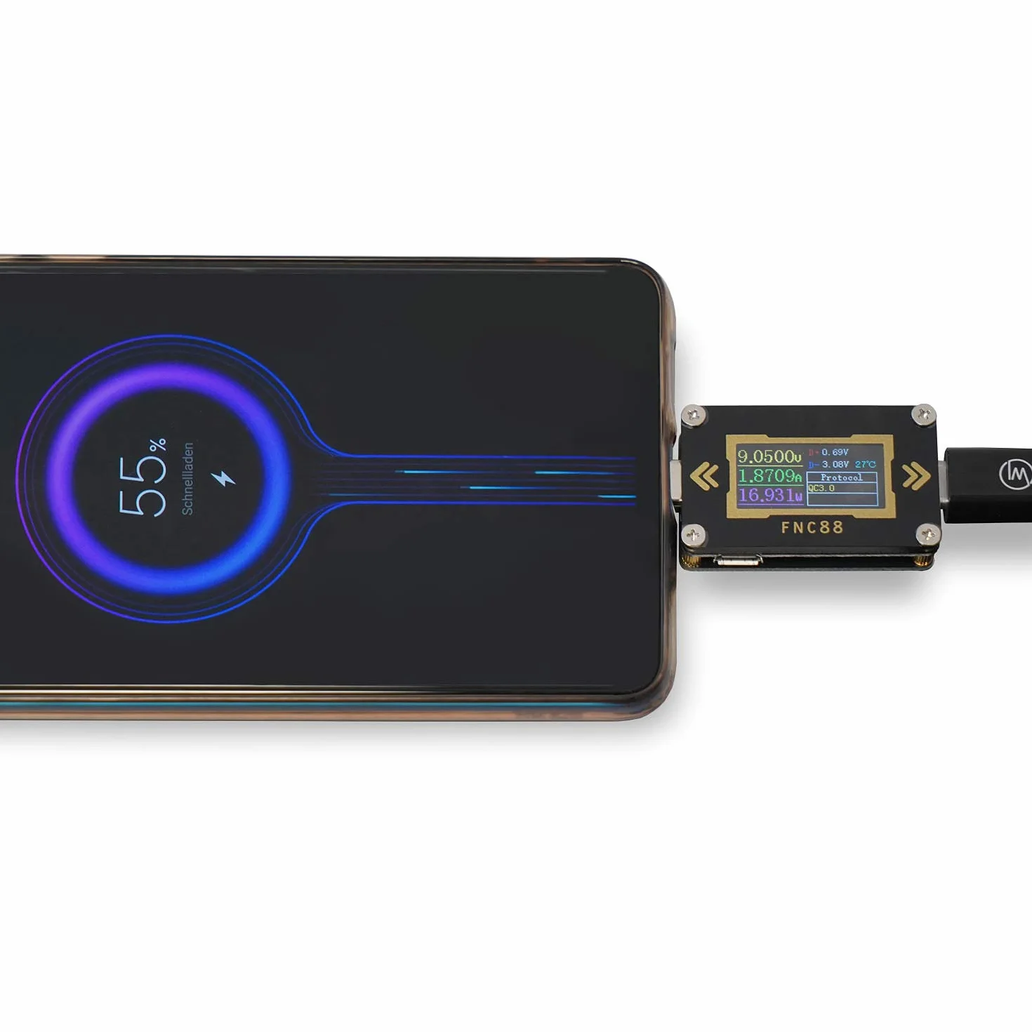 Wicked Chili 2X 20W Dual USB Wall Charger USB-A QC 3.0 + USB-C PD 3.0 - Zestaw 2 szybkich ładowarek, 2 podwójne porty adapterów ładowania kompatybilny z Xiaomi, Samsung, iPhone 13, Magsafe Charger