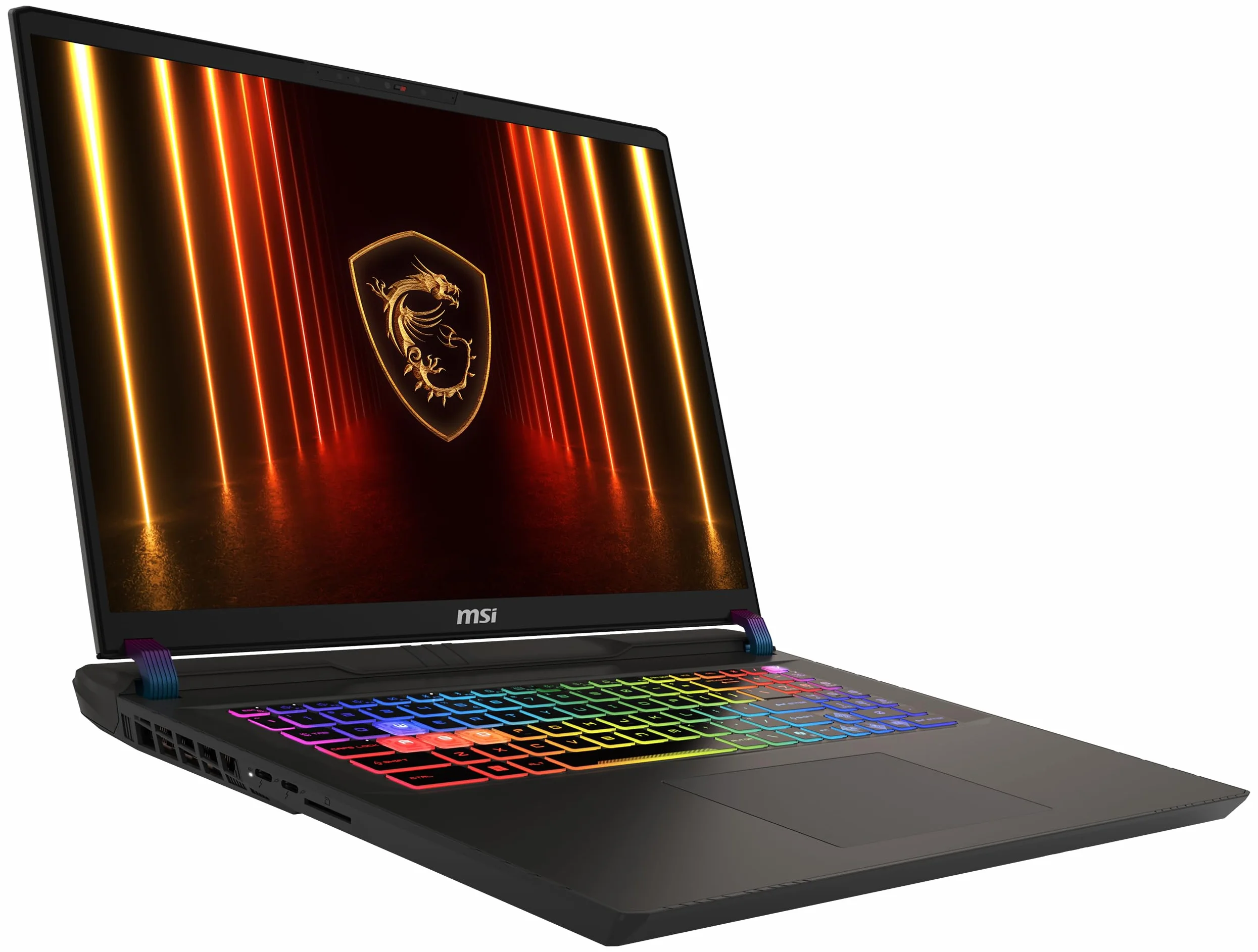 MSI Vector 17 HX AI laptop gamingowy, 17-calowy wyświetlacz QHD Plus 240 Hz, Intel Core Ultra 9 275HX, NVIDIA GeForce RTX 5090, 32 GB RAM, 2 TB SSD, Windows 11 Home, klawiatura QWERTZ, kolor szary
