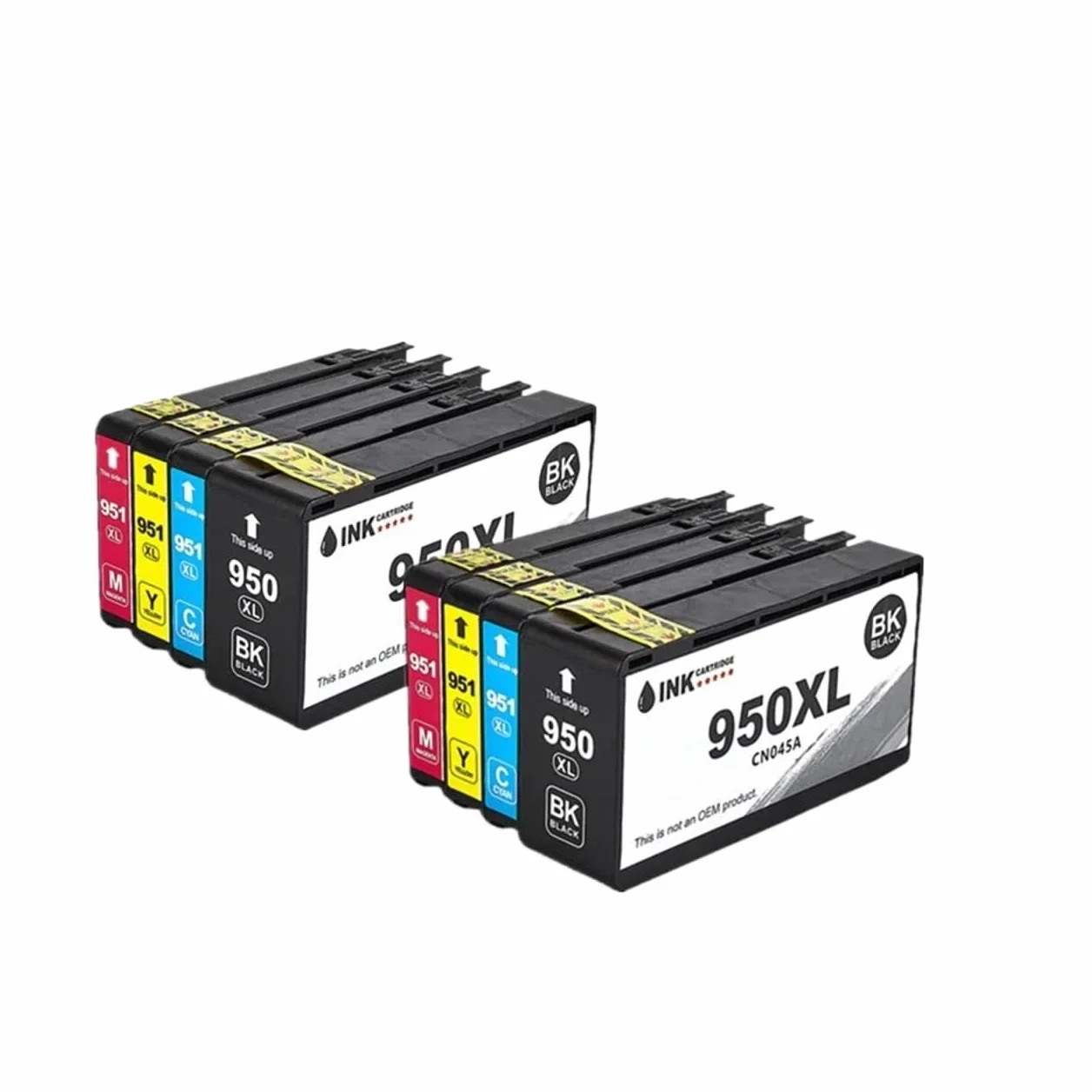 Wkład atramentowy do drukarek Officejet Pro 8100e 8600 8610 8620 8630 8640 8660 8615 8625 z tuszem barwnikowym(950XL 2SET)