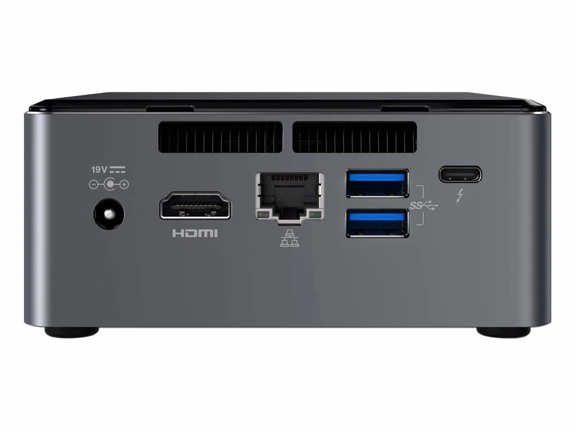 Intel NUC 7 – NUC7i3BNHXF Mini PC (procesor Intel Core i3-7100U), czarny