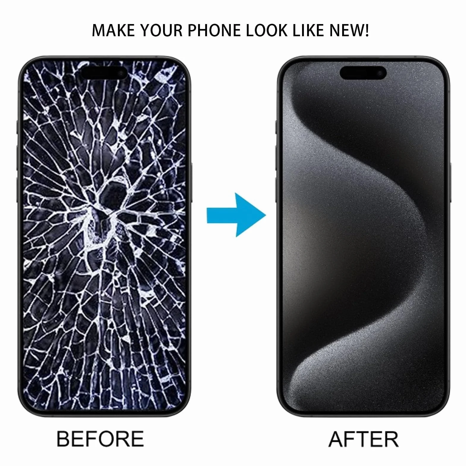 Jiawu Zestaw Dotykowy Digitizer 3D do Telefonu z Narzędziami do Wymiany Ekranu 6,7 Cala, Zawiera osłonę ze Szkła Hartowanego