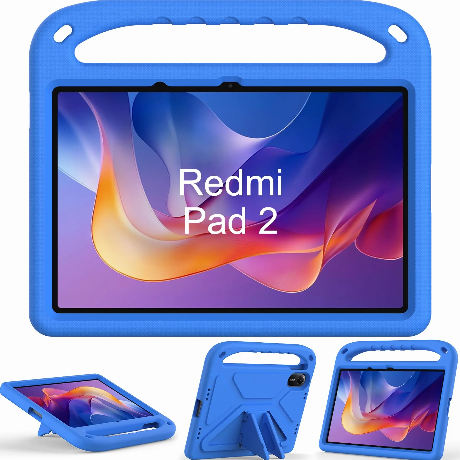 Etui dziecięce do Xiaomi Redmi Pad 2 2025 11 cali etui ochronne, niebieskie