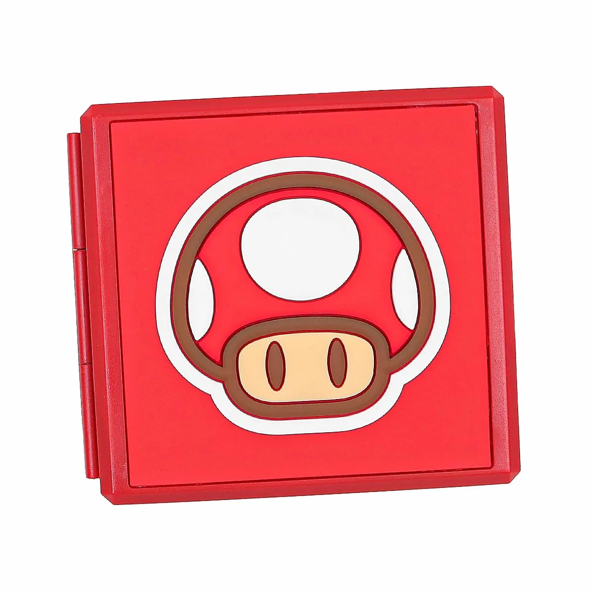 Etui Na Karty Do Gry Na Przełącznik Nintende Magnetyczne Pudełko Do Przechowywania Z 12 Miejscami Na Karty Na Switch Lite Ns Nx - Red Mushroom