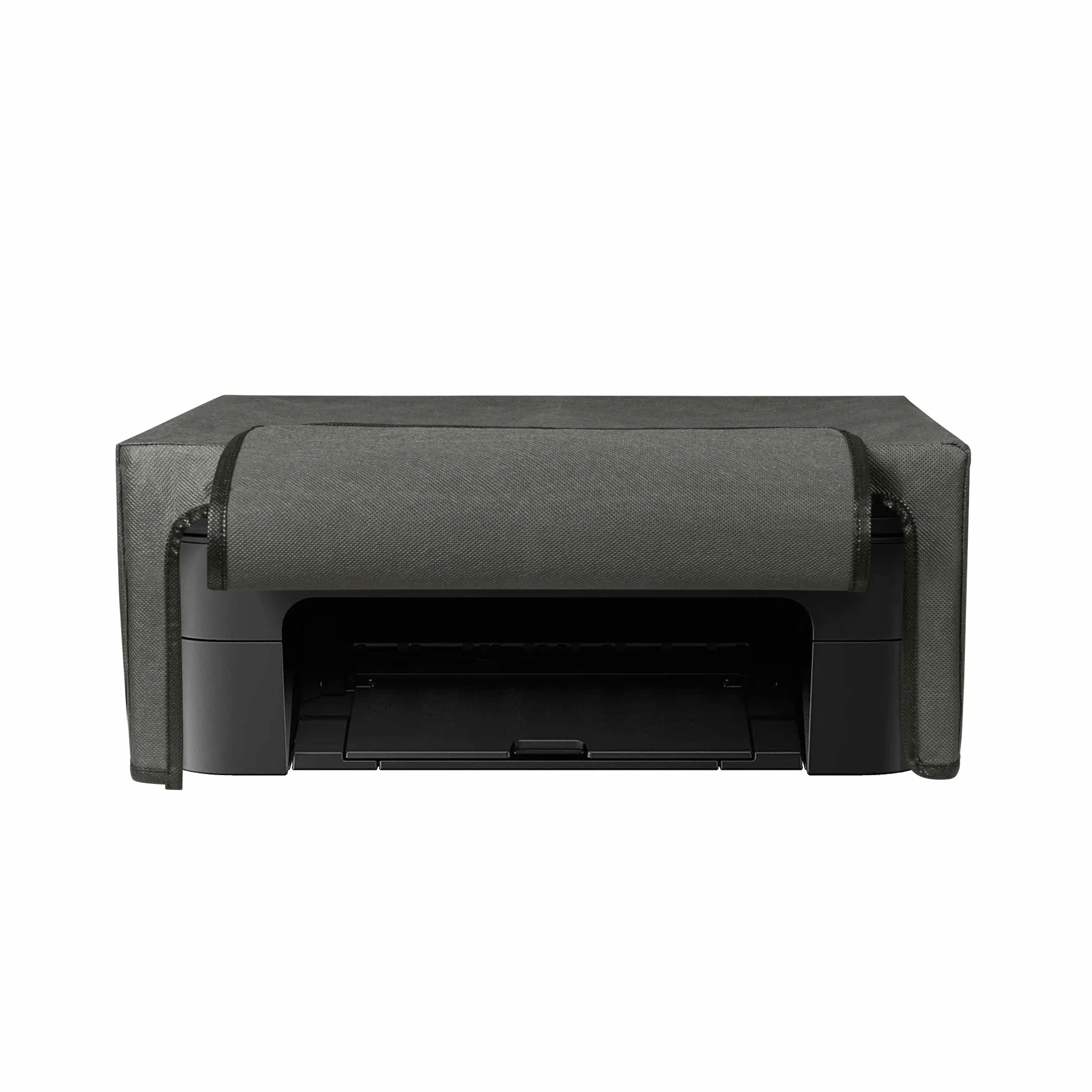 kwmobile Obudowa kompatybilna z Canon PIXMA TS3550i / TS3551i - Osłona przeciwpyłowa do drukarki - Ciemnoszara ochronna podszewka