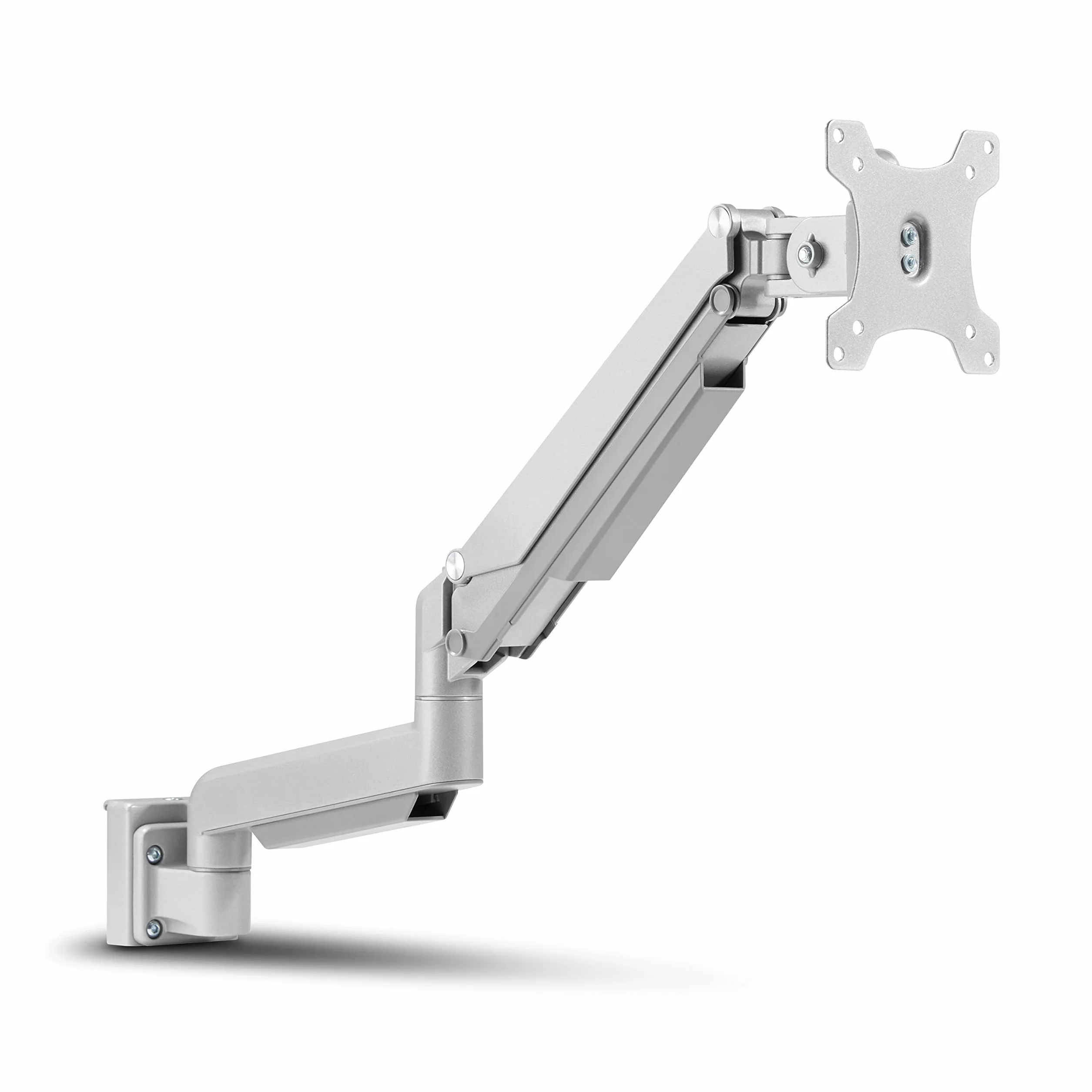 InLine Slatwall Supporto Monitor 2 snodi, silver