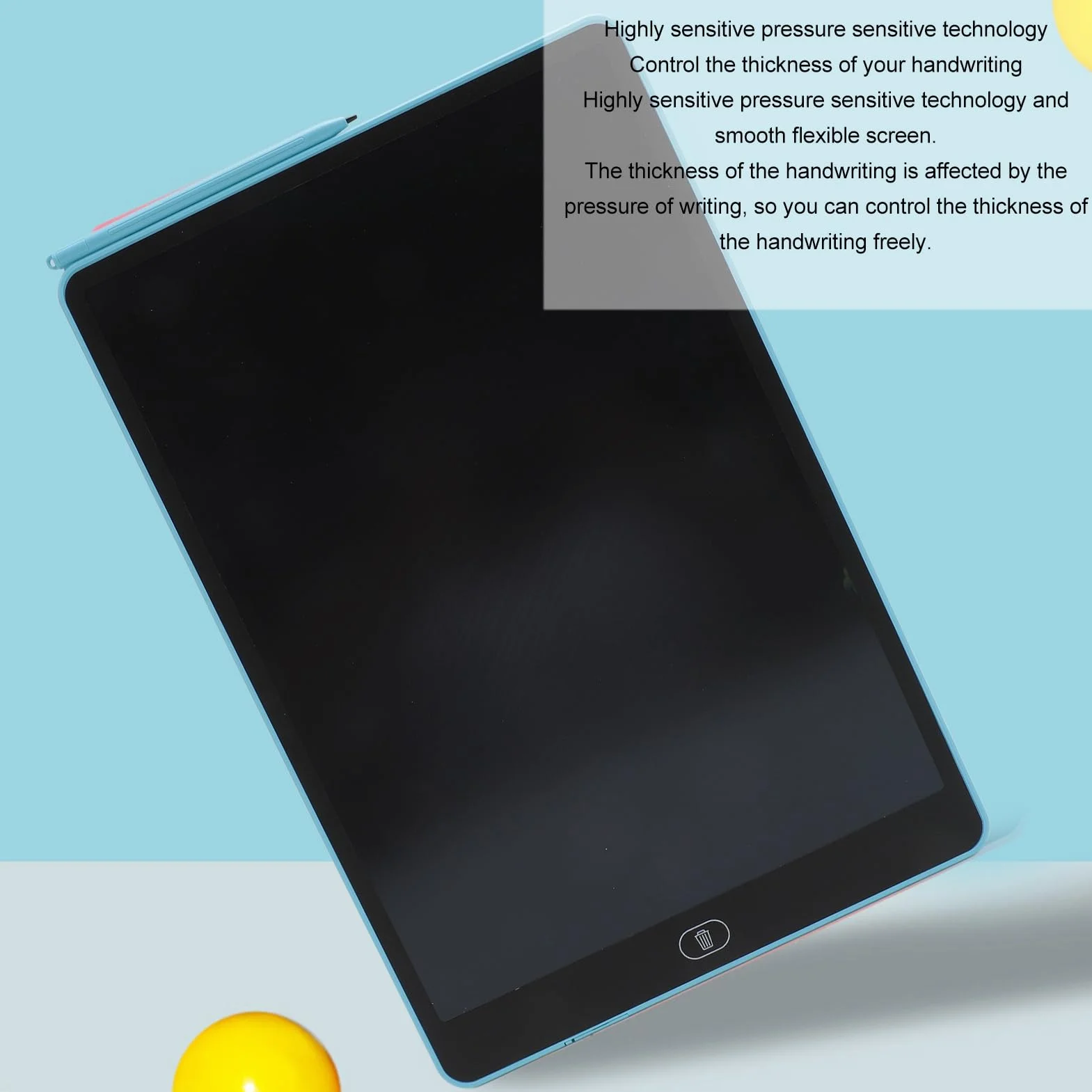 Tablet do Pisania LCD, 16-calowa Tablica do Pisania z Ekranem LCD, Tablica do Pisania dla Dzieci, Tablica do Pisania, Mała Tablica do Pisania do Nauki Edukacyjnej dla Małych