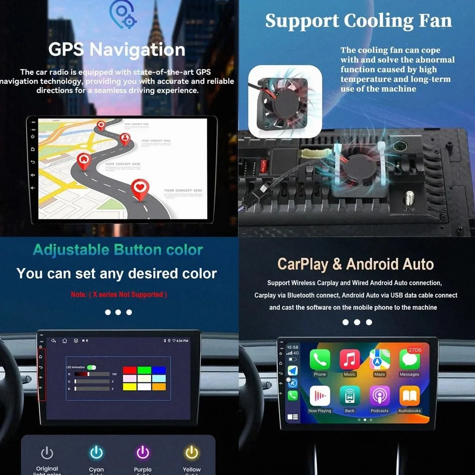 System Audio Z Apple Carplay I Android Auto dla Nissan Cefiro 2 A32 1994-2000 Odtwarzacz Wideo Car Play Mirror Link, Siri/Airplay/Aux/Radio, Odtwarzacz, 4 Rdzeń 2G+32G