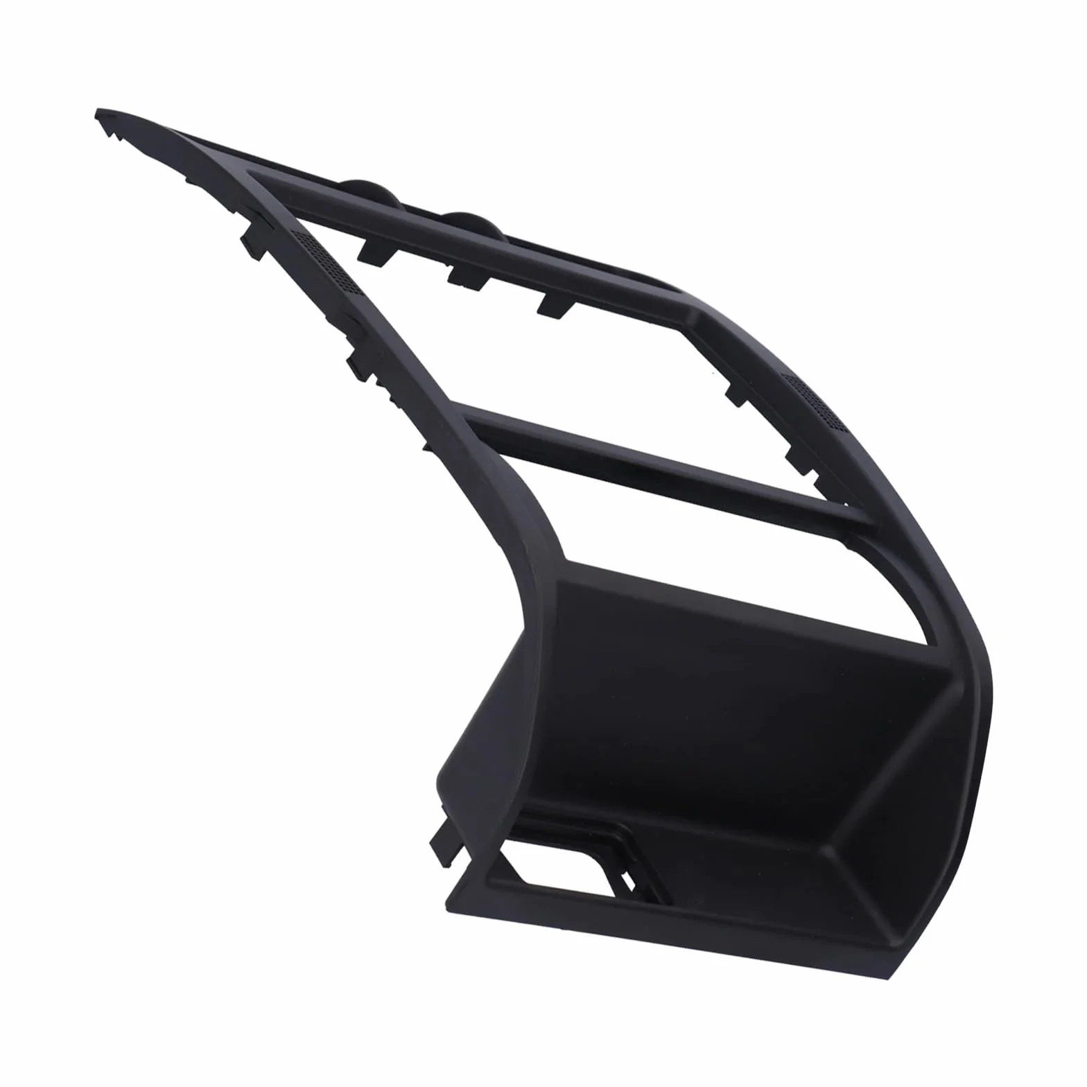 Autoradio Rahmen Osłona ramki panelu nawigacji samochodowej, akcesoria dekoracyjne do wnętrza, pasujące do modeli Seat Leon 1M 1999-2006 i Toledo 1M 1998-2004 Ramka do radia