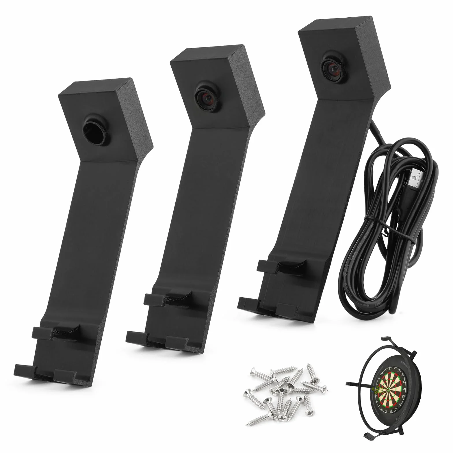 Uchwyt kamery OV9732 do tarczy Cyeelife System oświetlenia rzutek LED ZD08A Pierścień LED bez wiercenia do autodarts 3 zestawy rzutek