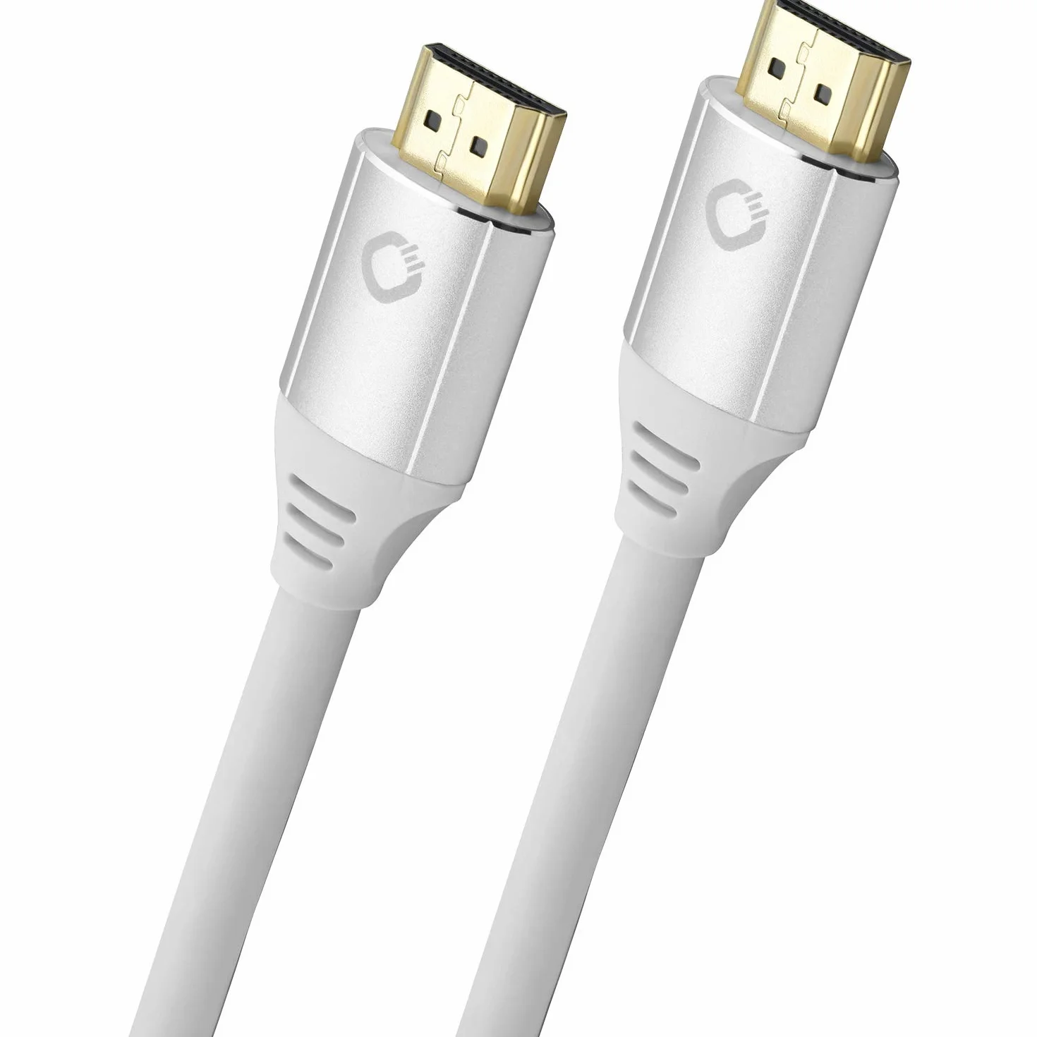 OEHLBACH Black Magic MKII - 8K Ultra High-Speed kabel HDMI - 8K FUHD 60Hz 4320p / 4K 120Hz 2160p - 48 Gbit/s (21:9 Cinema, 3D, Dolby Vision, Dynamic HDR 10+, VRR, eARC, UHD2) - 5 metrów, biały