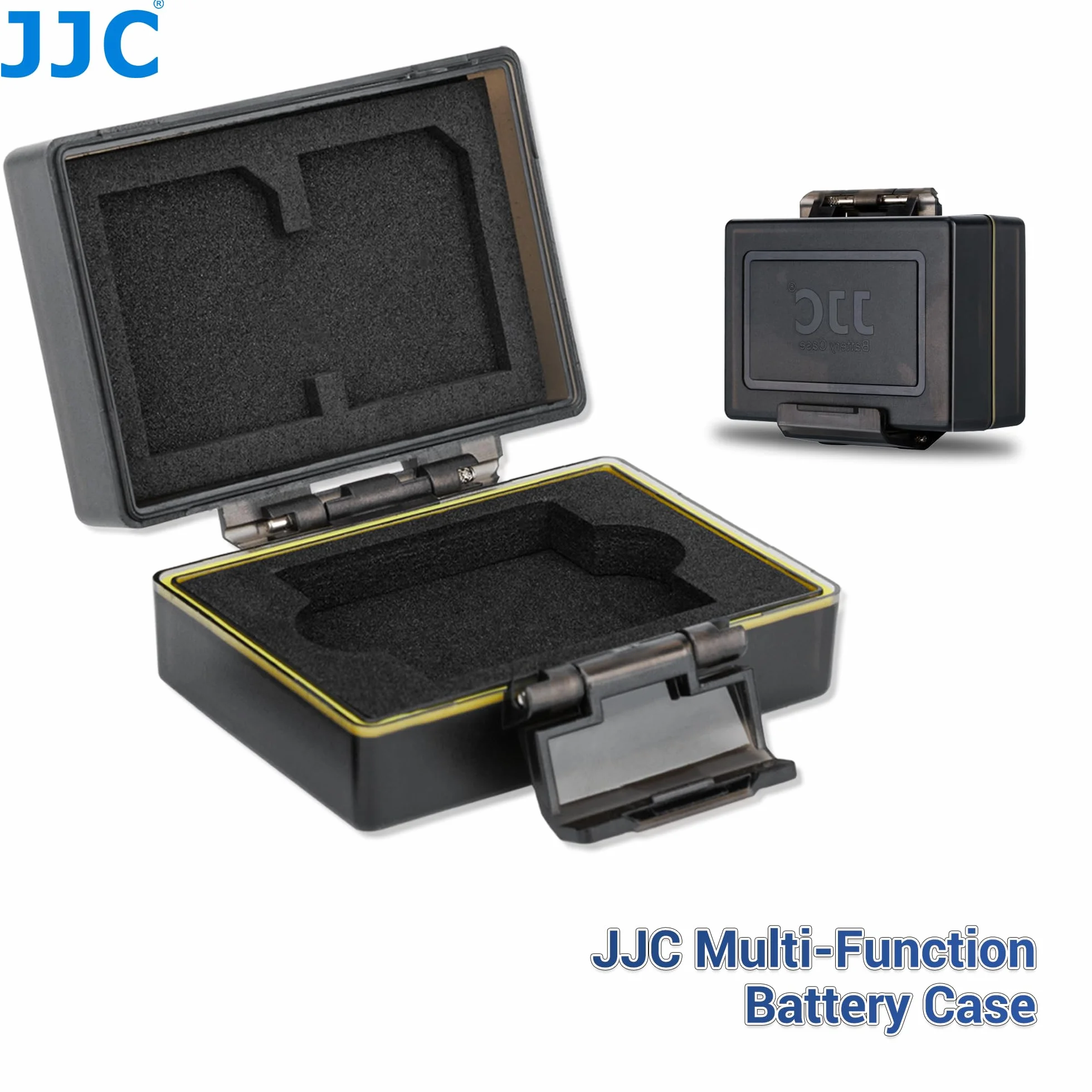 JJC Kompatybilny Etui na Baterię i Karty SD dla Ricoh GRIII, GR III HDF, Olympus TG-7, TG-6, TG-5, DB-110, LI-90B